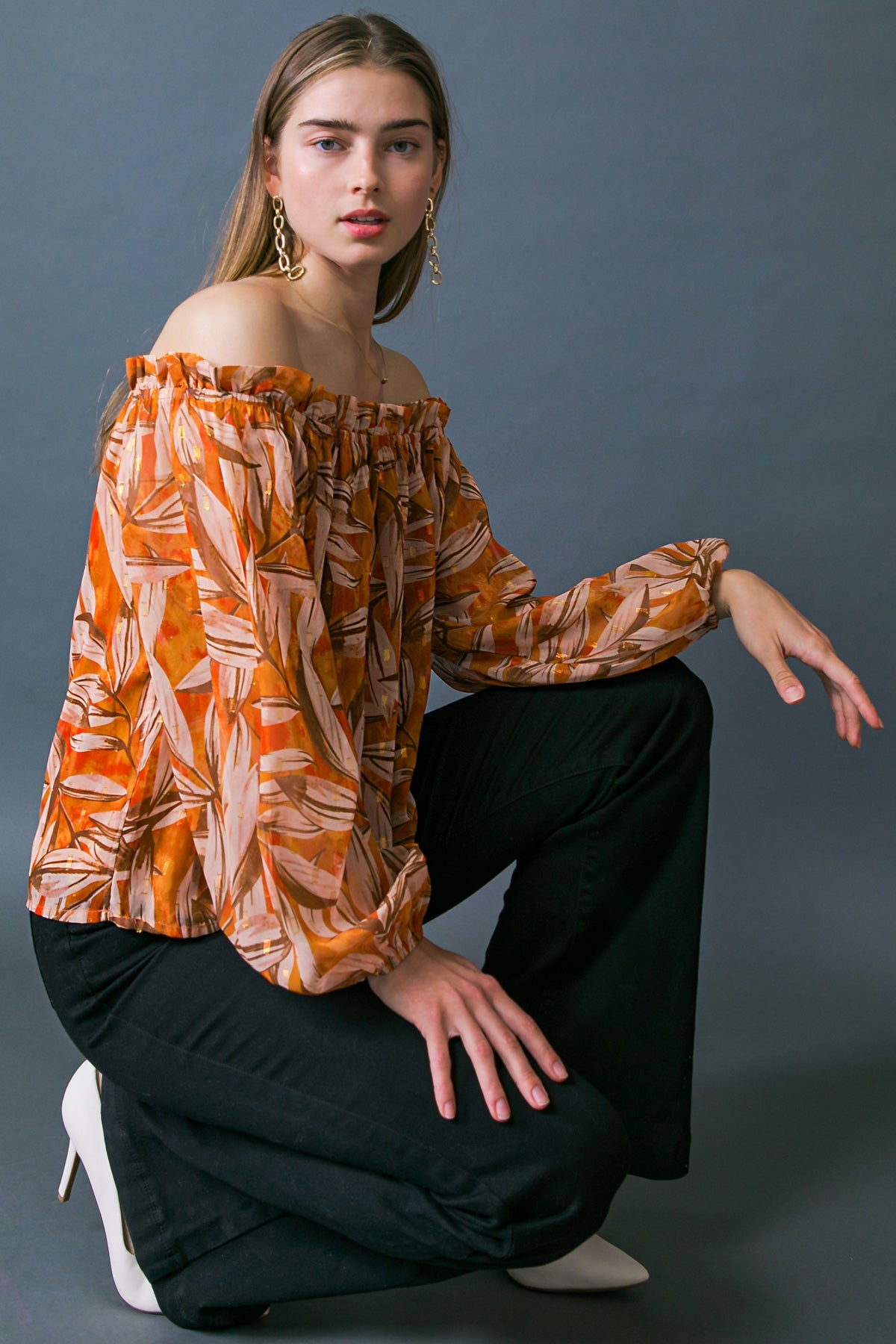 Make Me Believe Woven Top