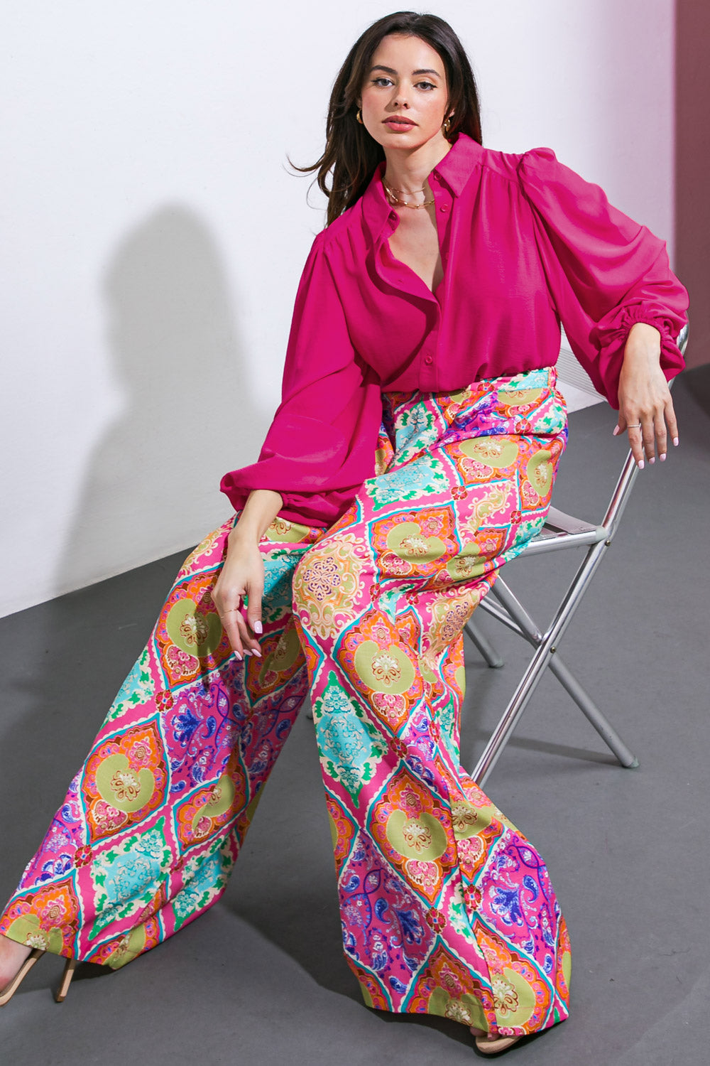 Comfortable Charm Woven Top
