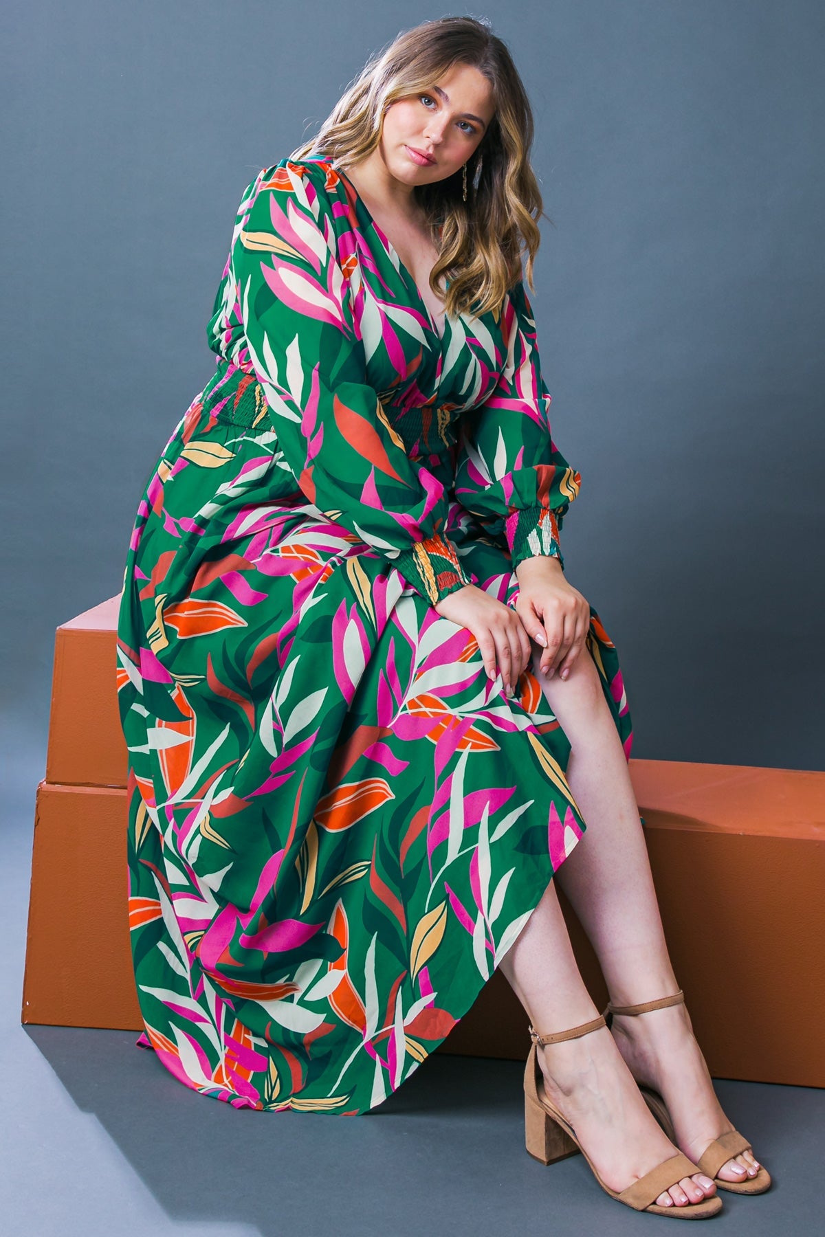 Gone Coastal Woven Maxi Dress