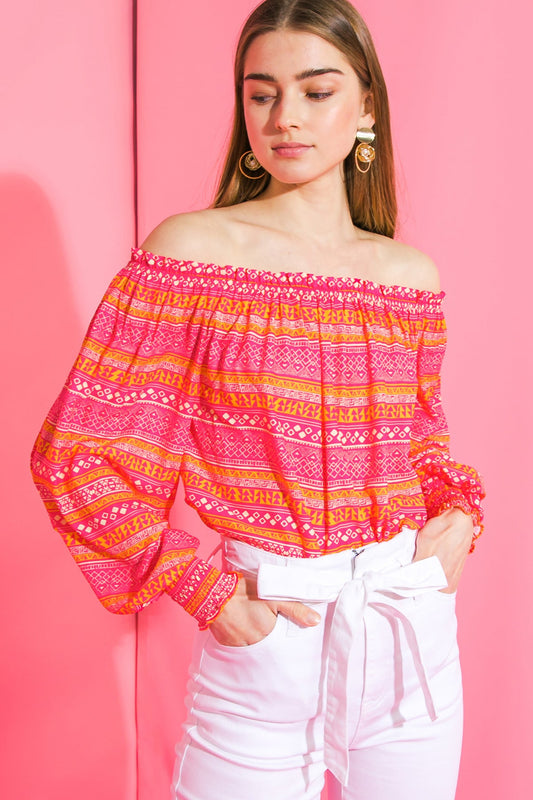 Cosmo Please Woven Top