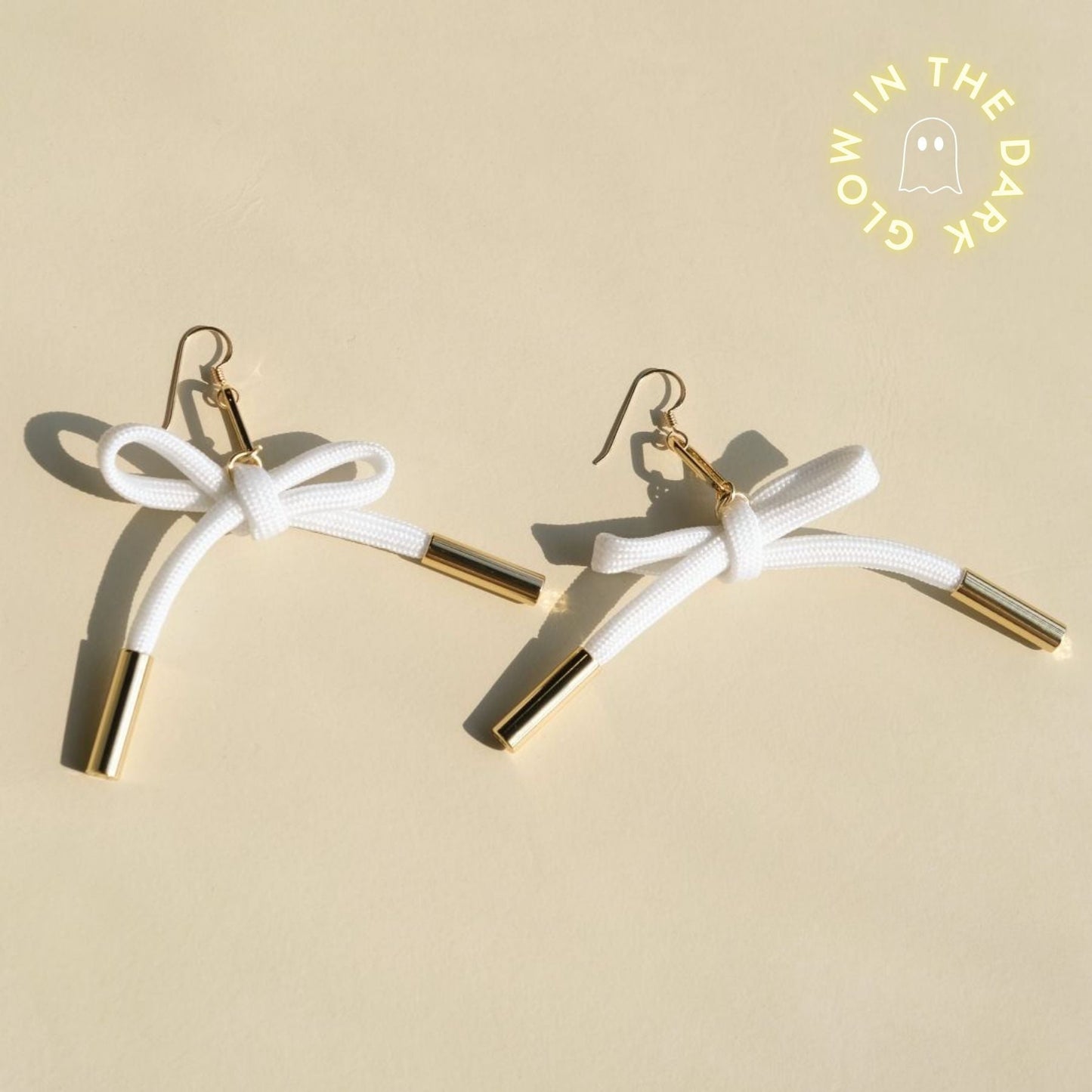 Glow in the Dark Simone Cord Earrings