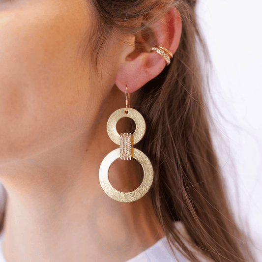 Gold Satin Skyline Sloanes