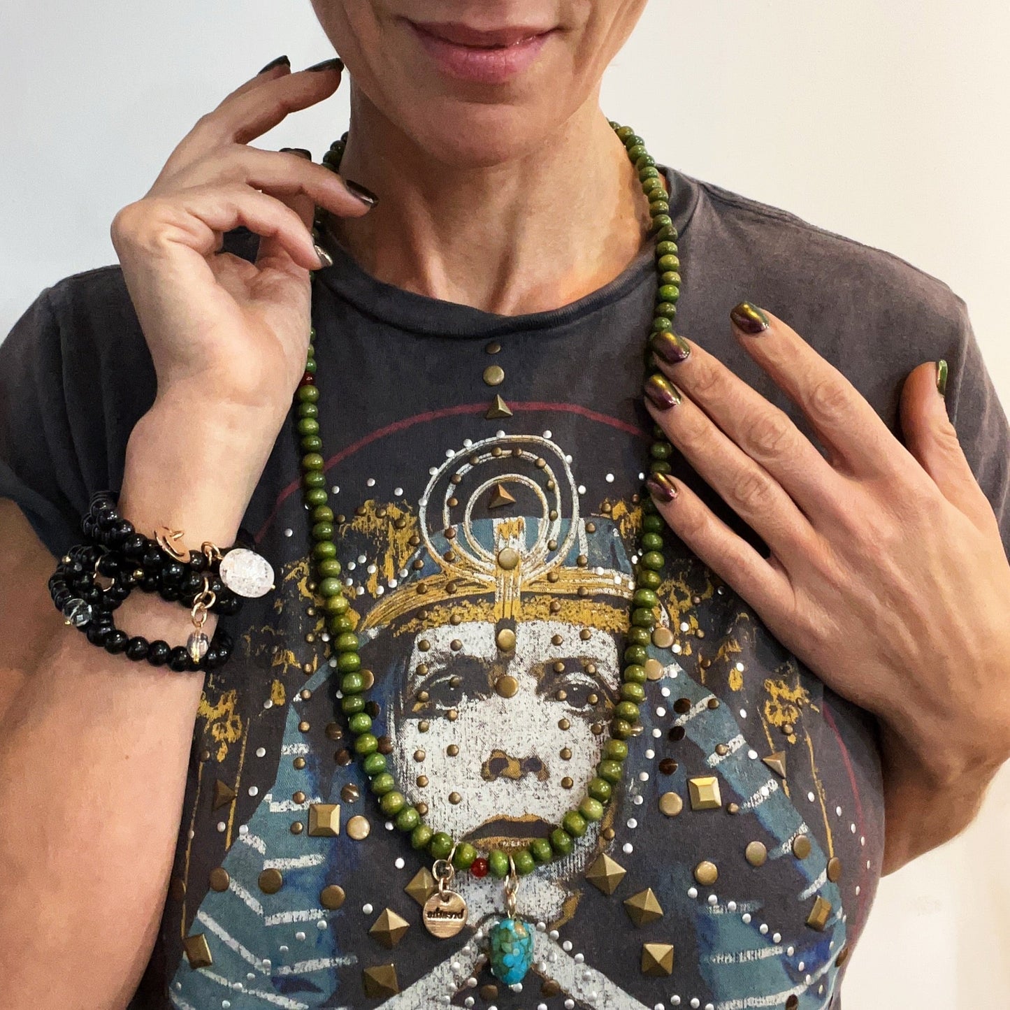 Breathe Wrap Bracelet or Necklace