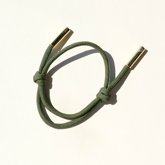Olive Cord Bracelet