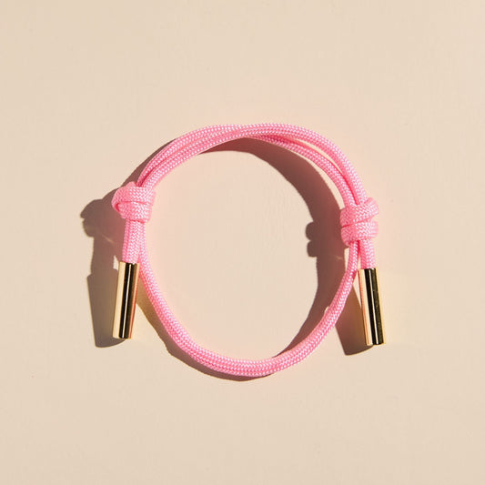 Pink Cord Bracelet