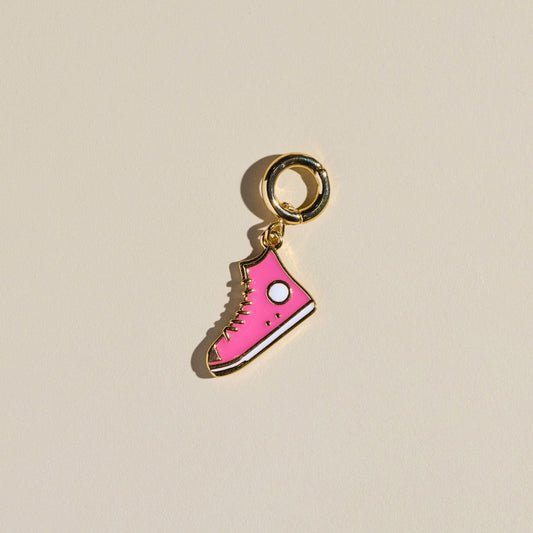 Pink Sneaker Charm