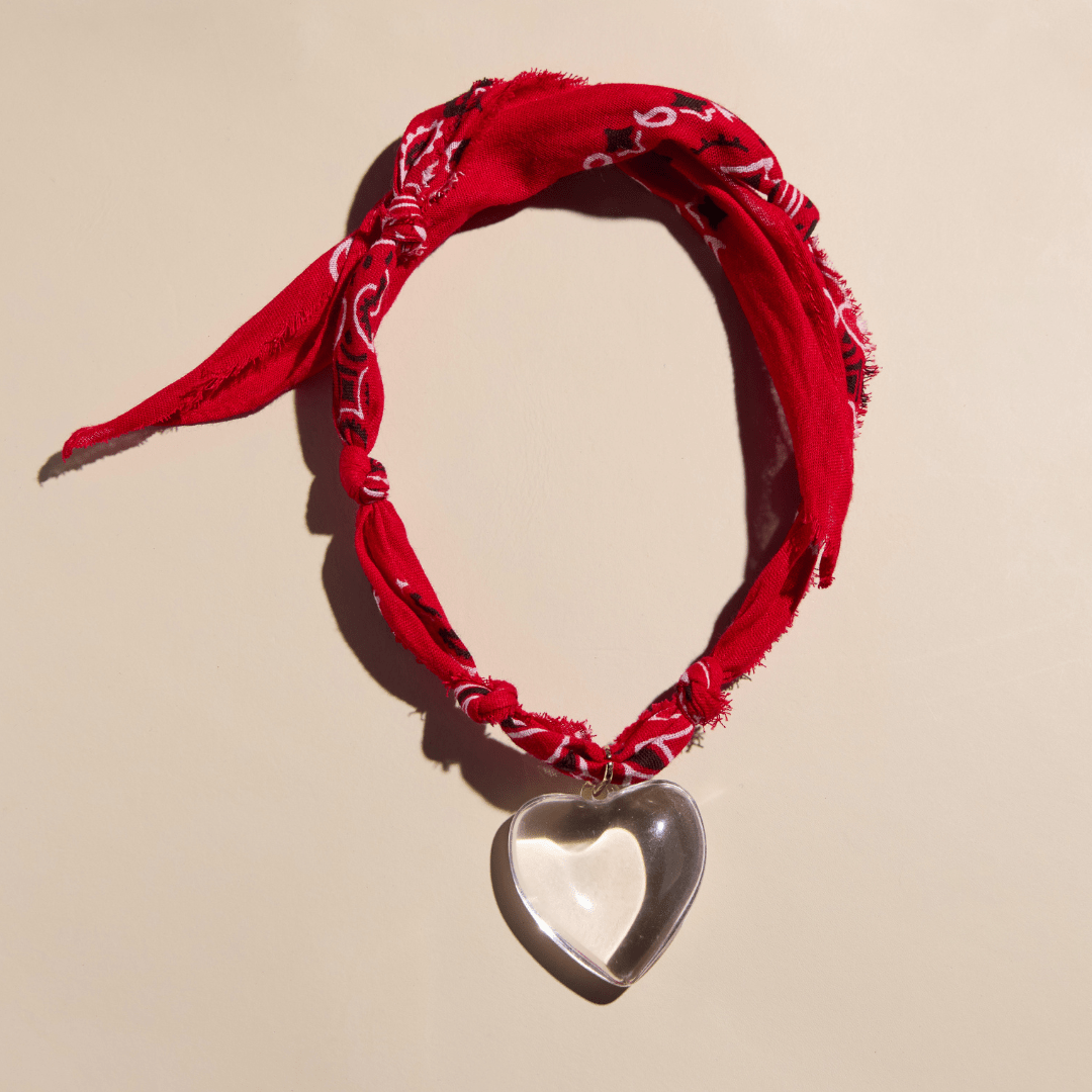 Red Bandana Necklace