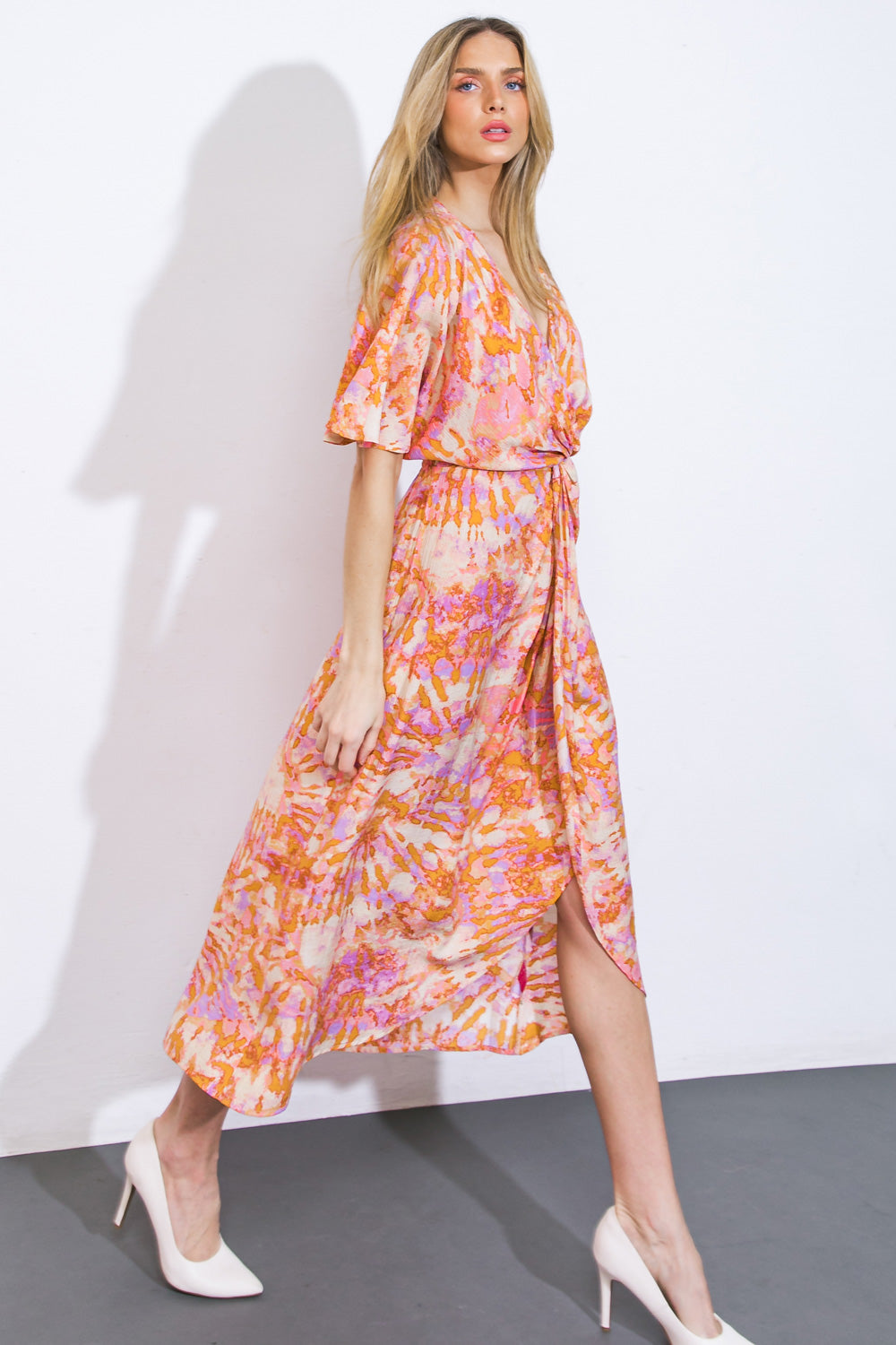 Most Wonderful Time Woven Midi Dress