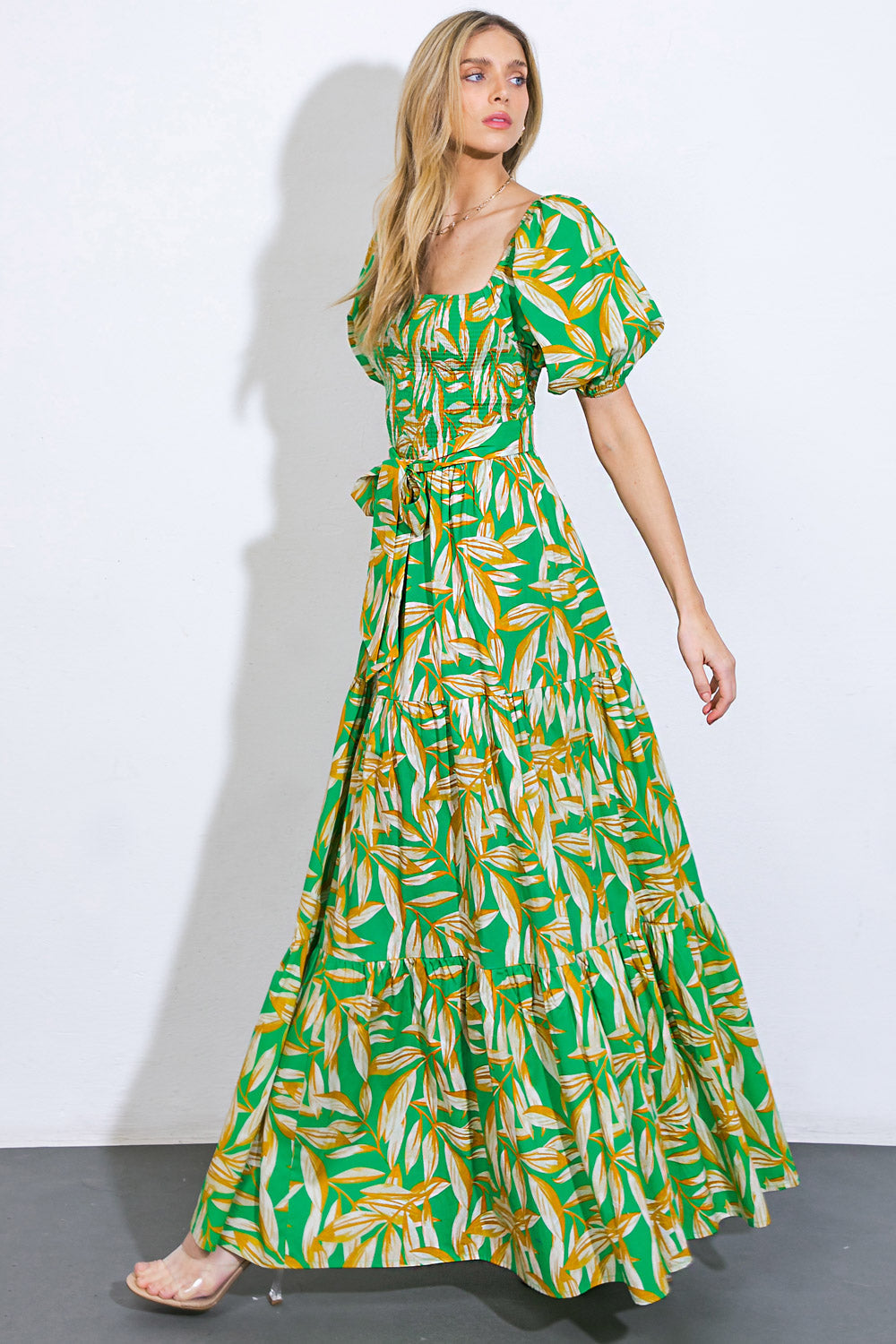 Never Ending Days Woven Maxi Dress