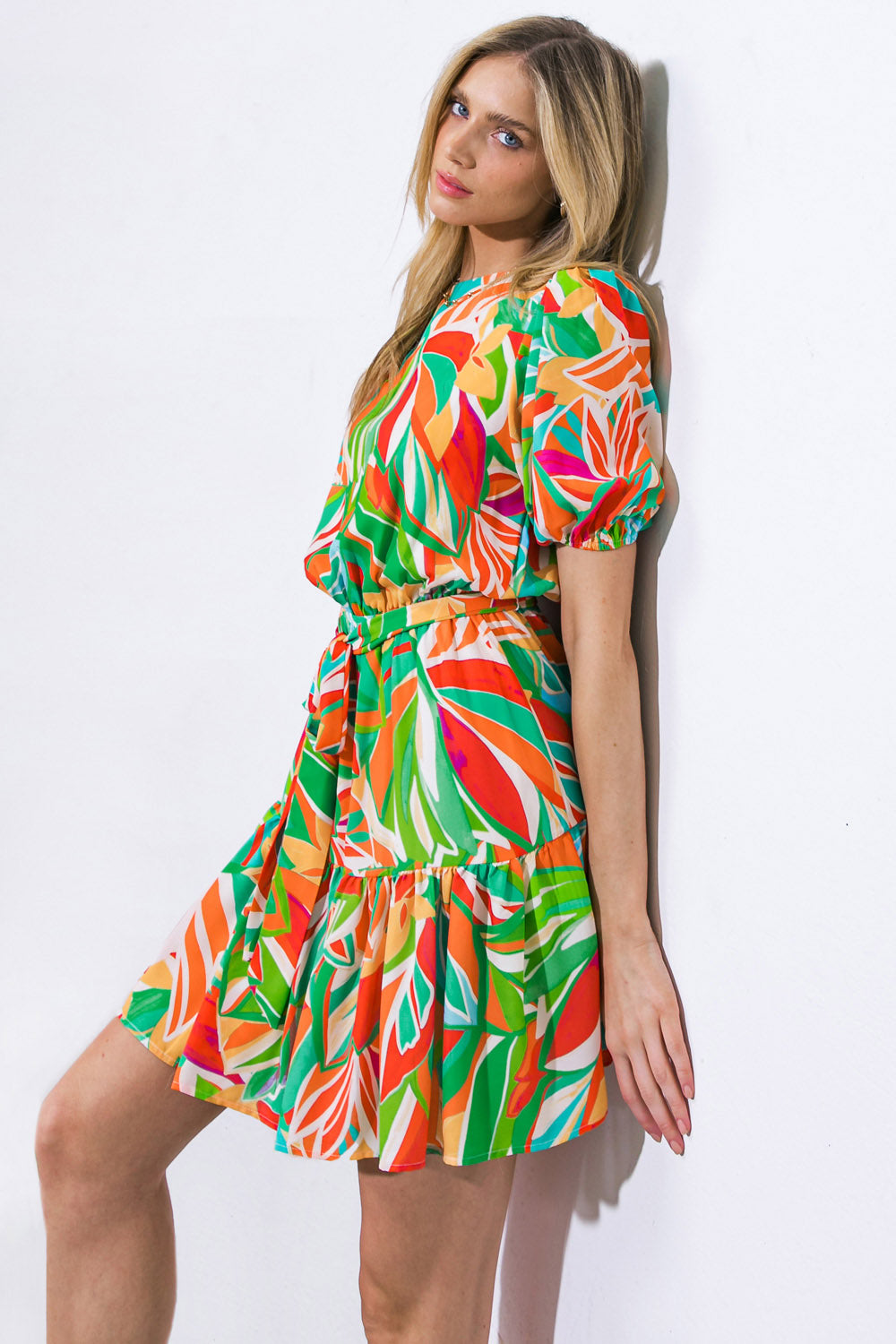 Time to Start Woven Mini Dress