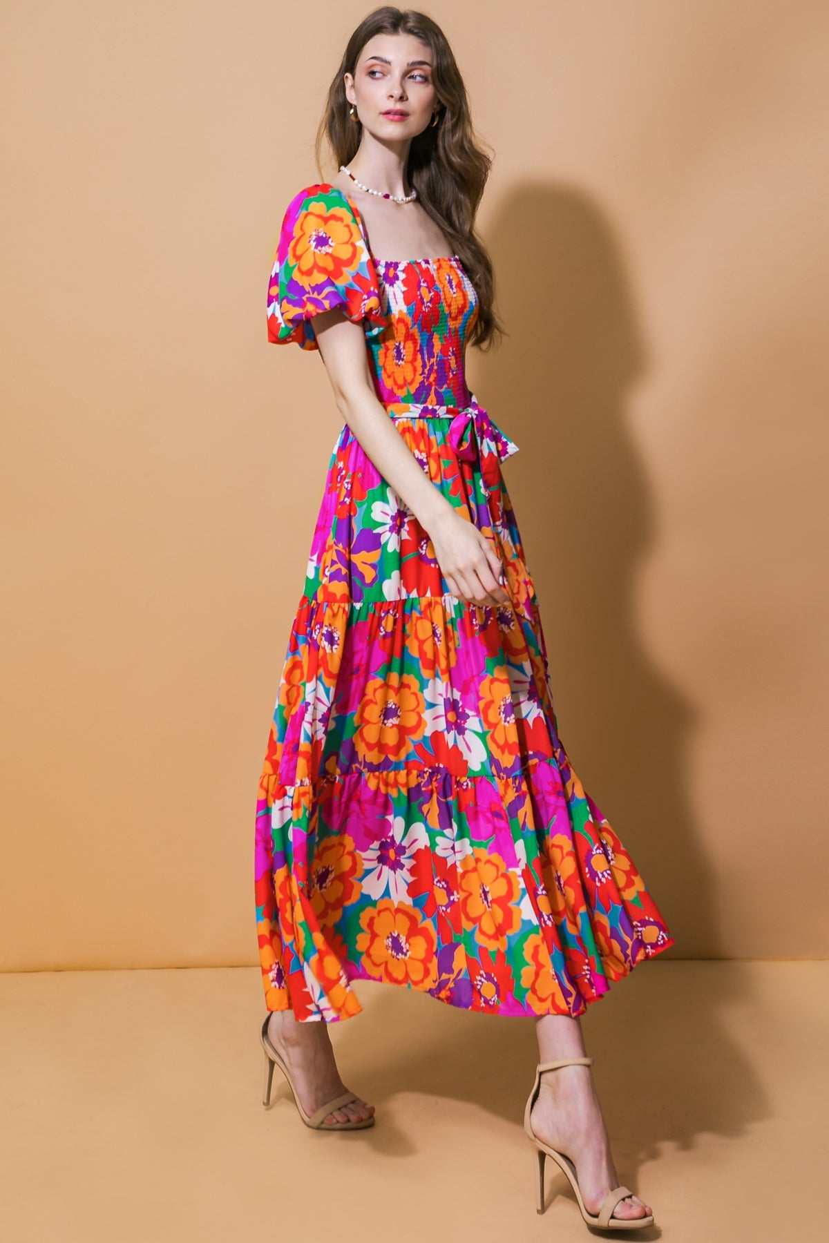 Everyone's Desire Woven Midi Dress