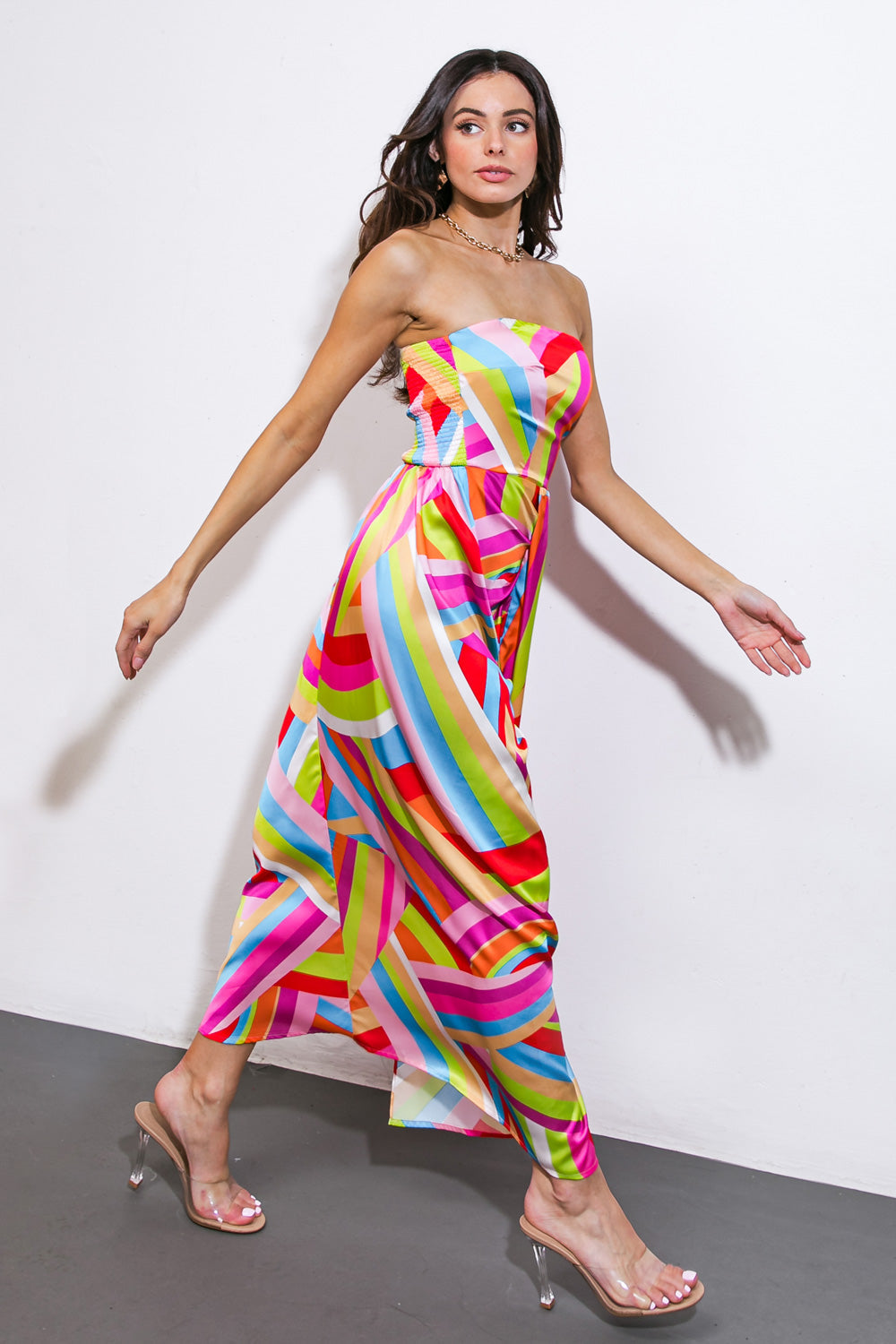 I've Seen It All Woven Midi Dress