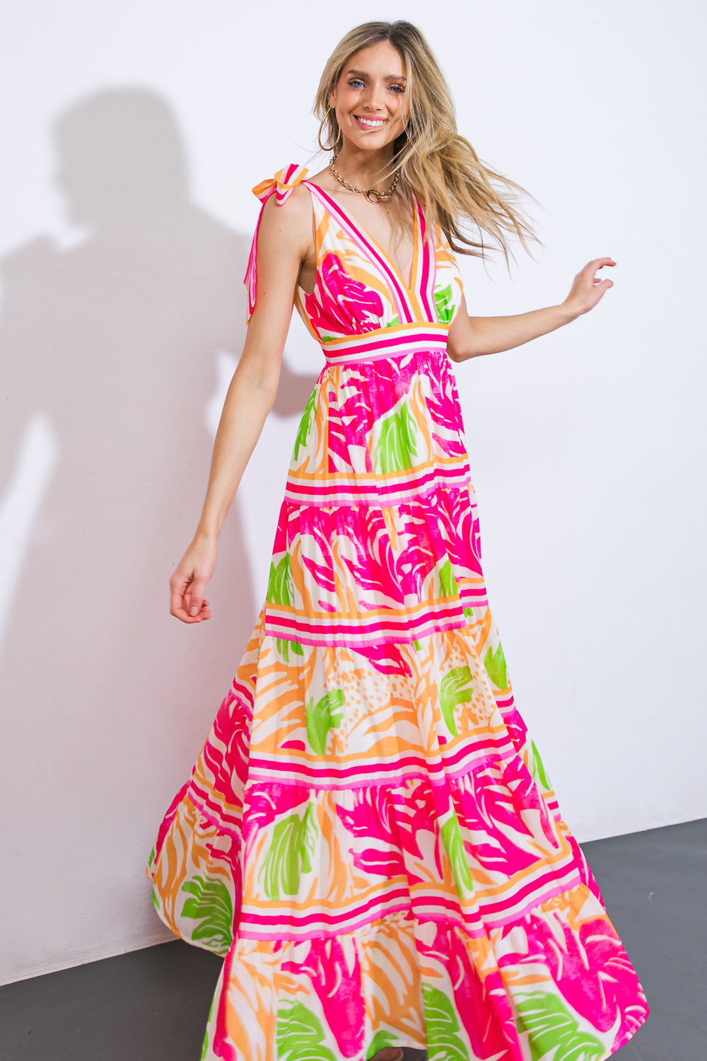 Take The Trails Woven Maxi Dress