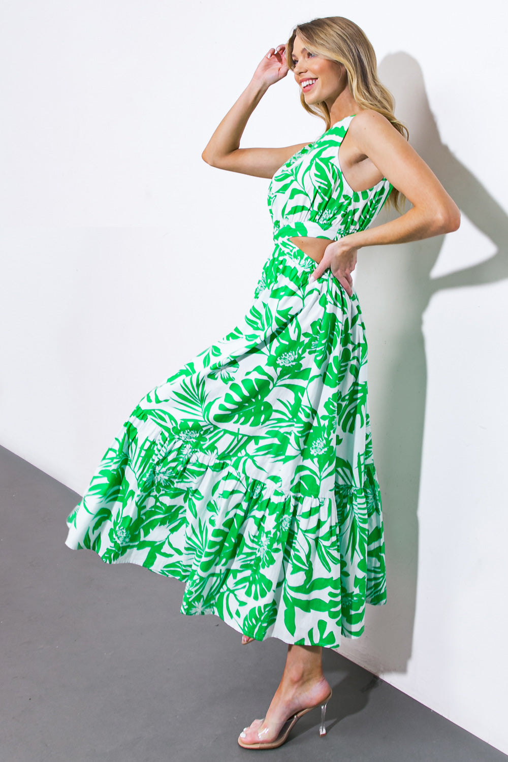 Live Your Truth Woven Midi Dress