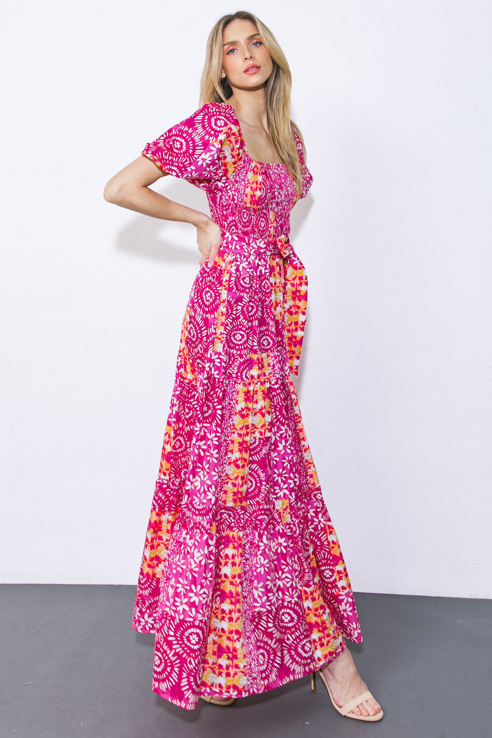 A Leap of Faith Woven Maxi Dress