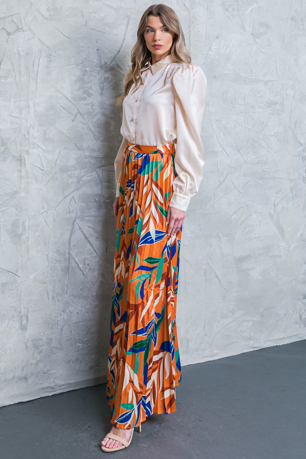 Feels Like Fall Maxi Skirt