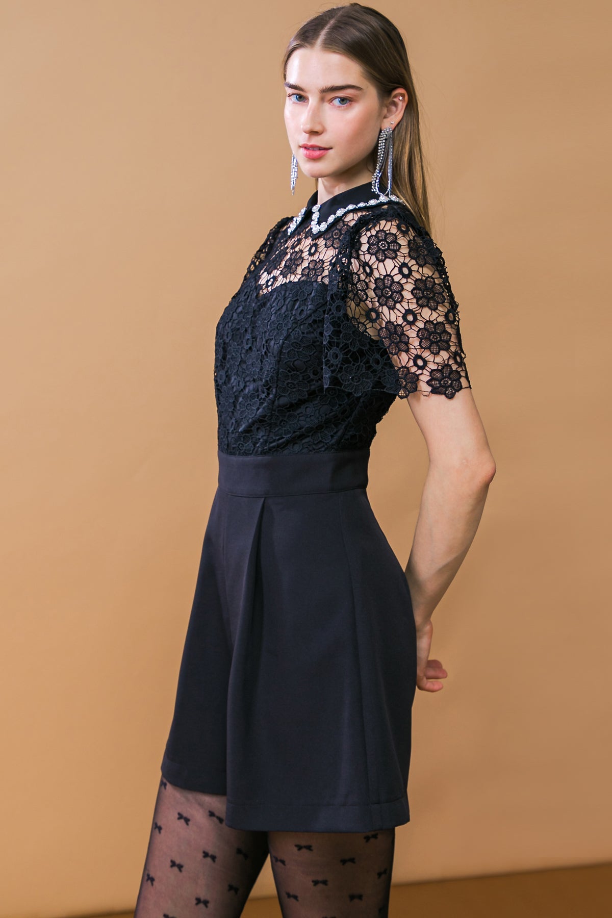 She's All That Woven Romper