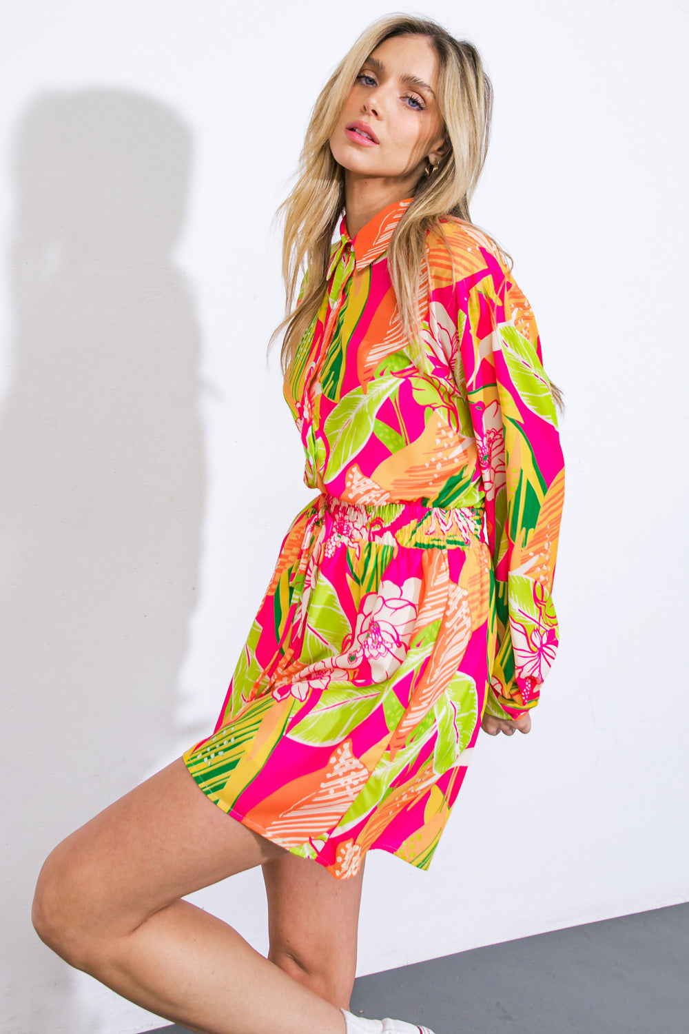 Keeping You Company Woven Romper