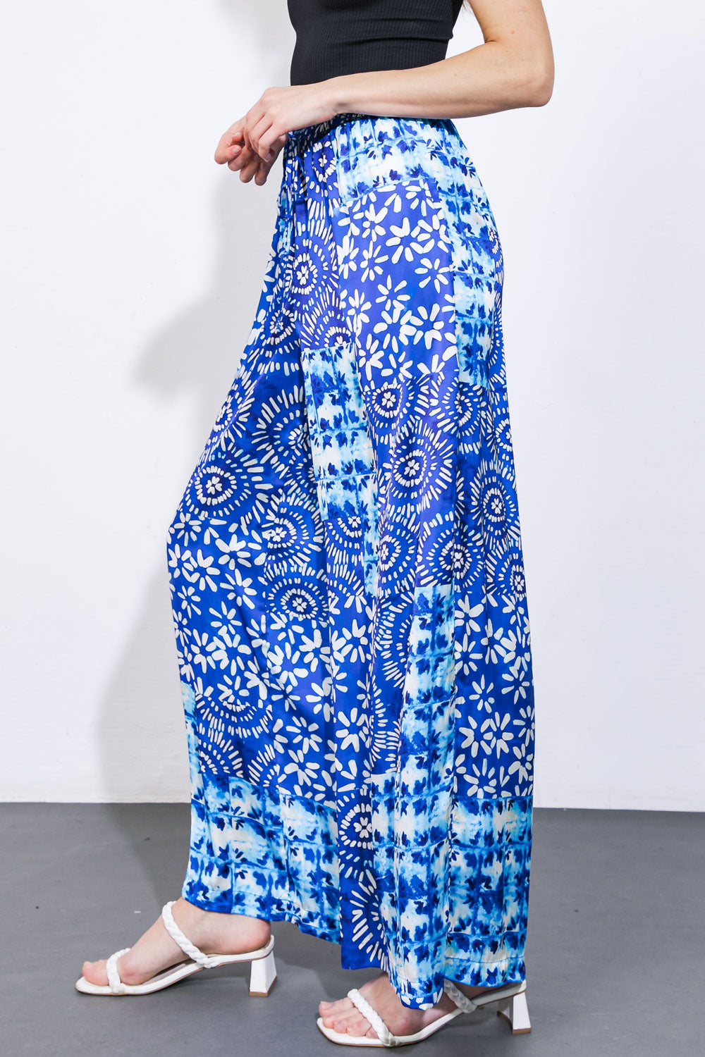 Beautiful Borders Wide Leg Pants