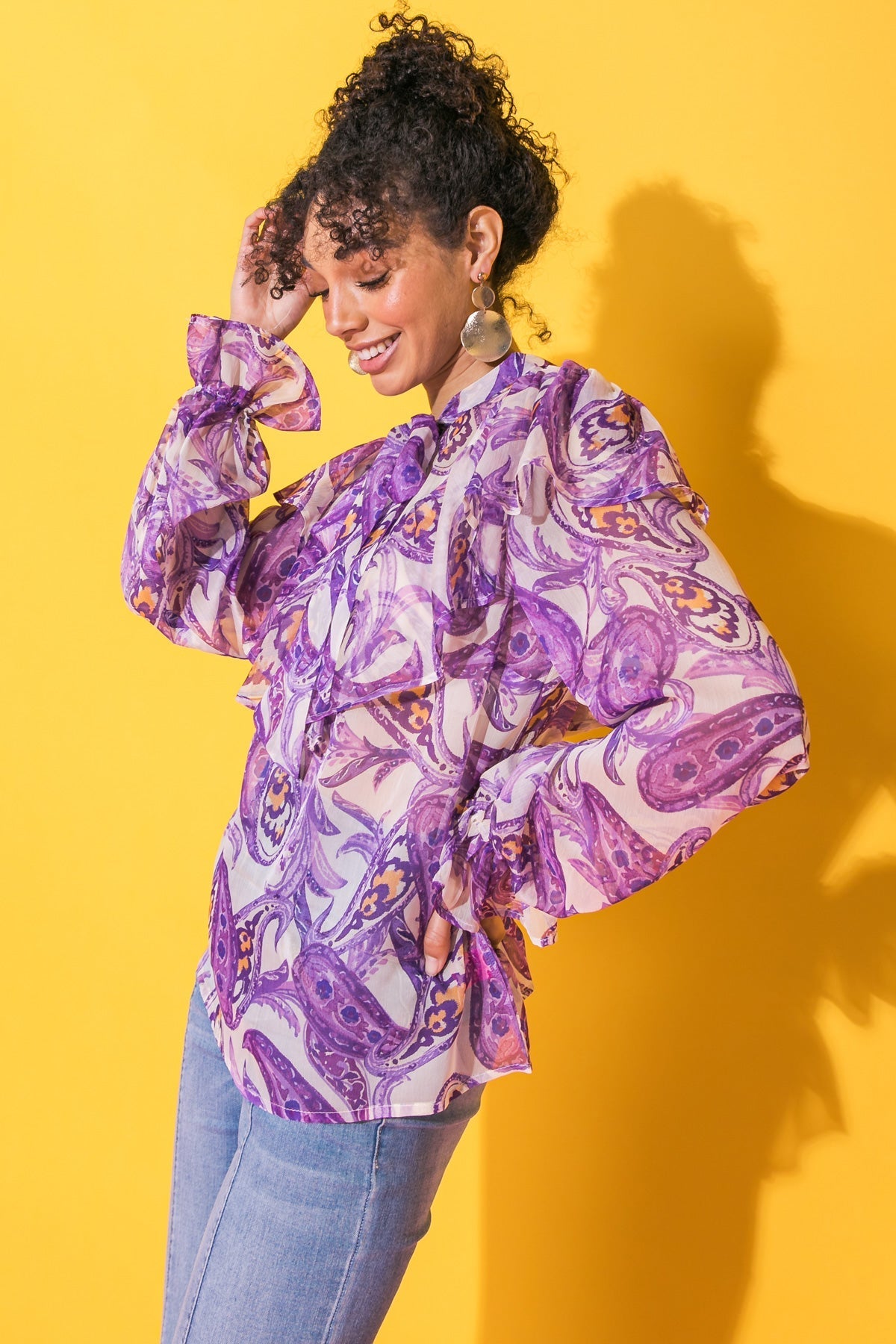 Sweetest Hello Woven Top