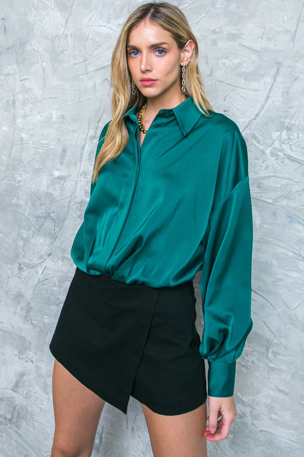 Graceful Movements Woven Top