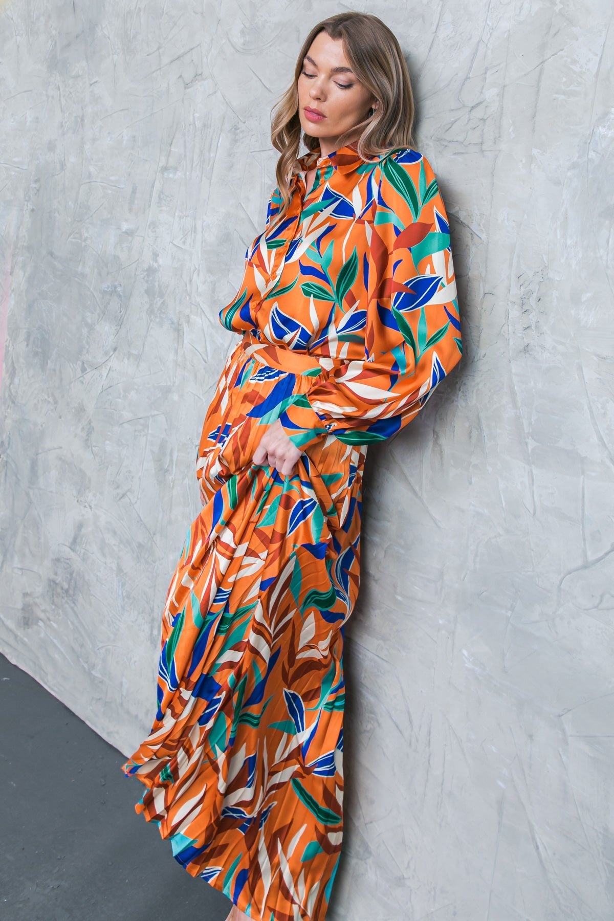 Feels Like Fall Woven Top