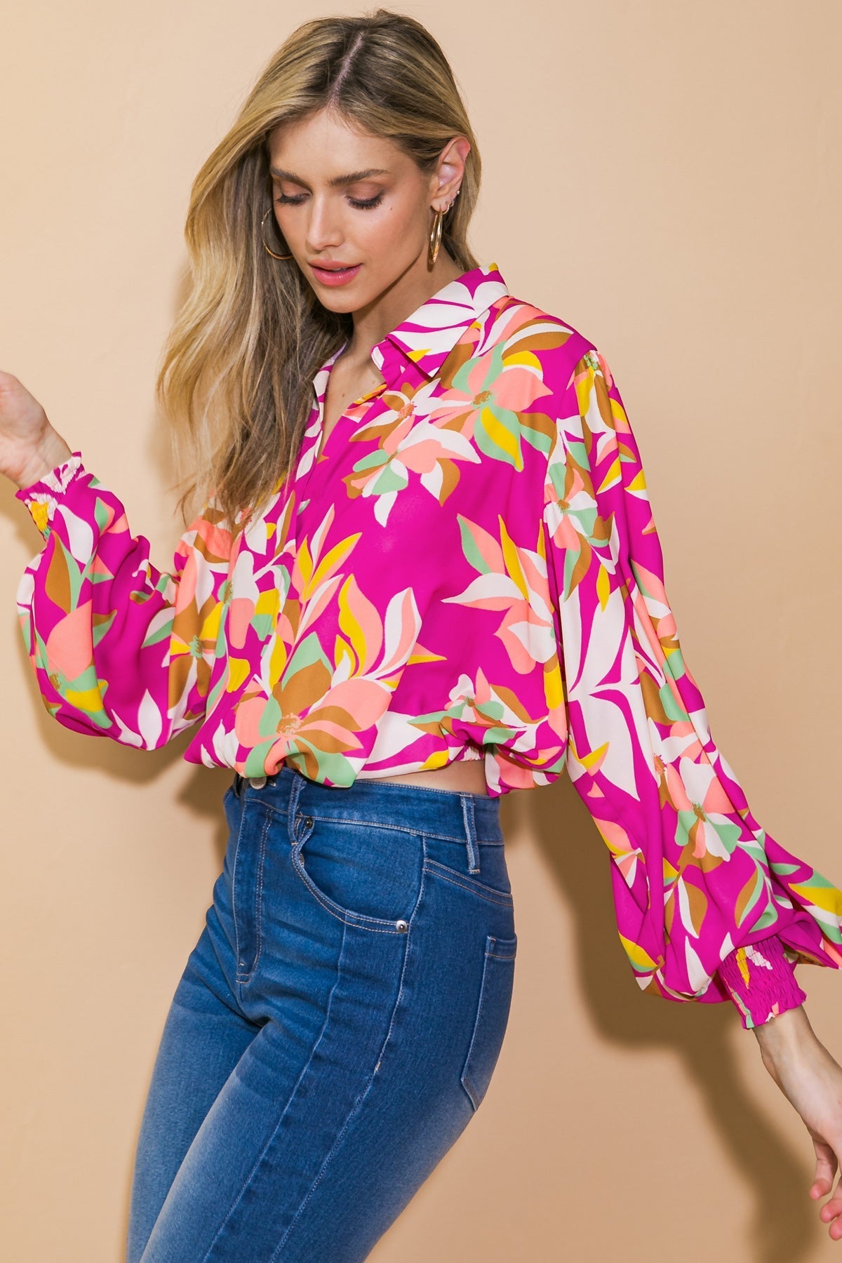 A Chill Moment Woven Top