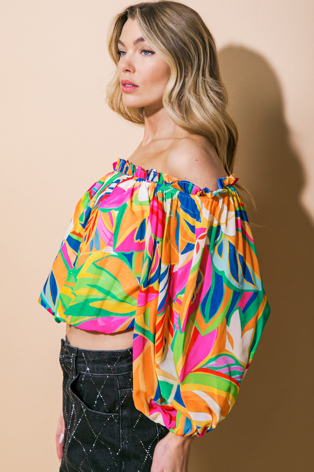 Entertain Me Woven Top