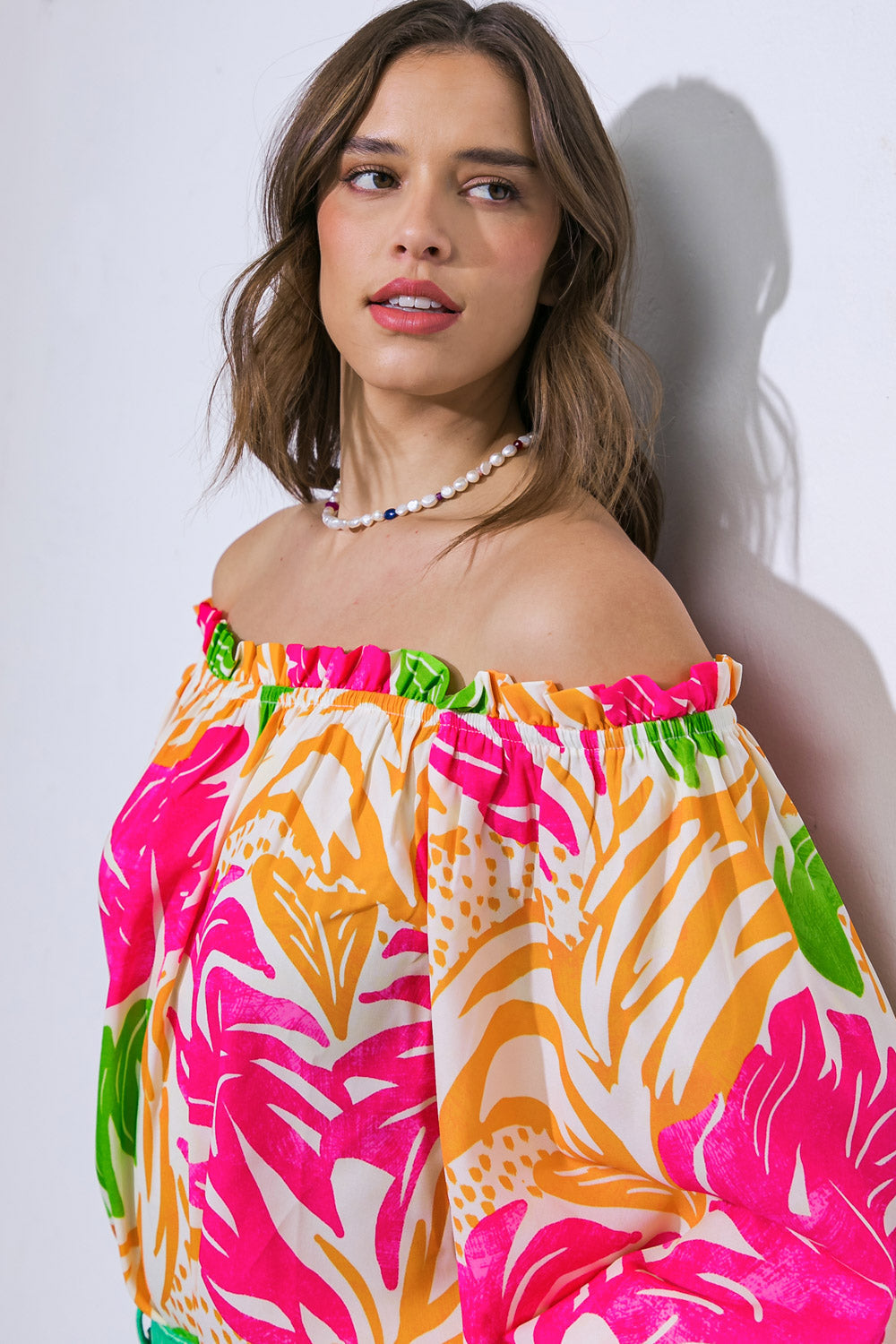 Breaking Hearts Woven Top