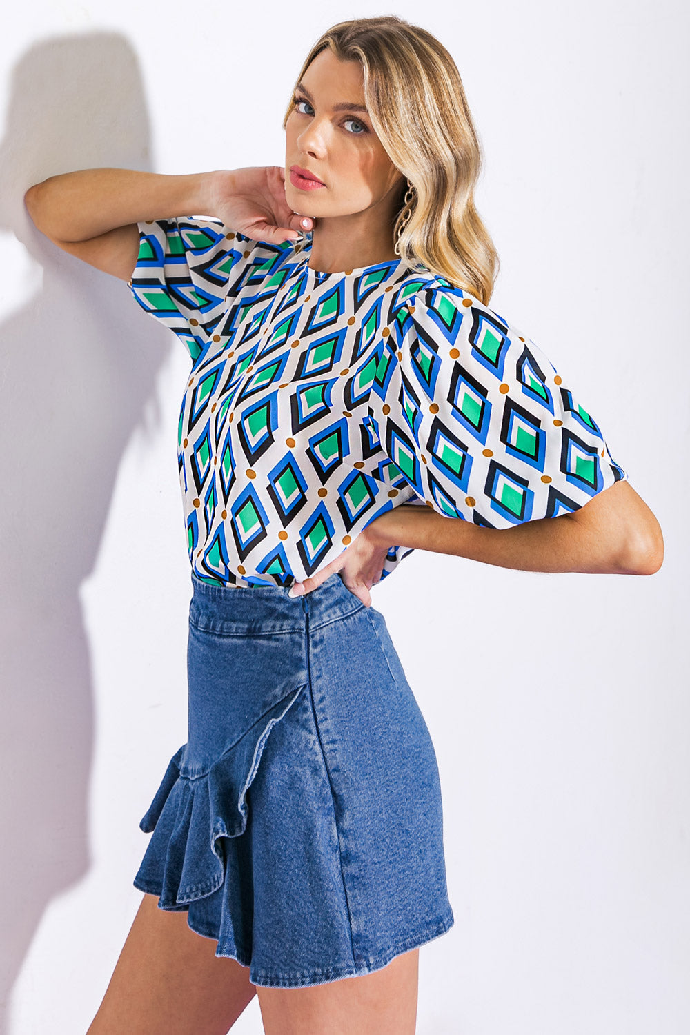 Fresh Take Woven Top