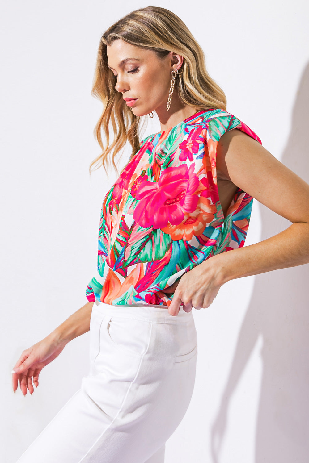 Out for the Day Woven Top