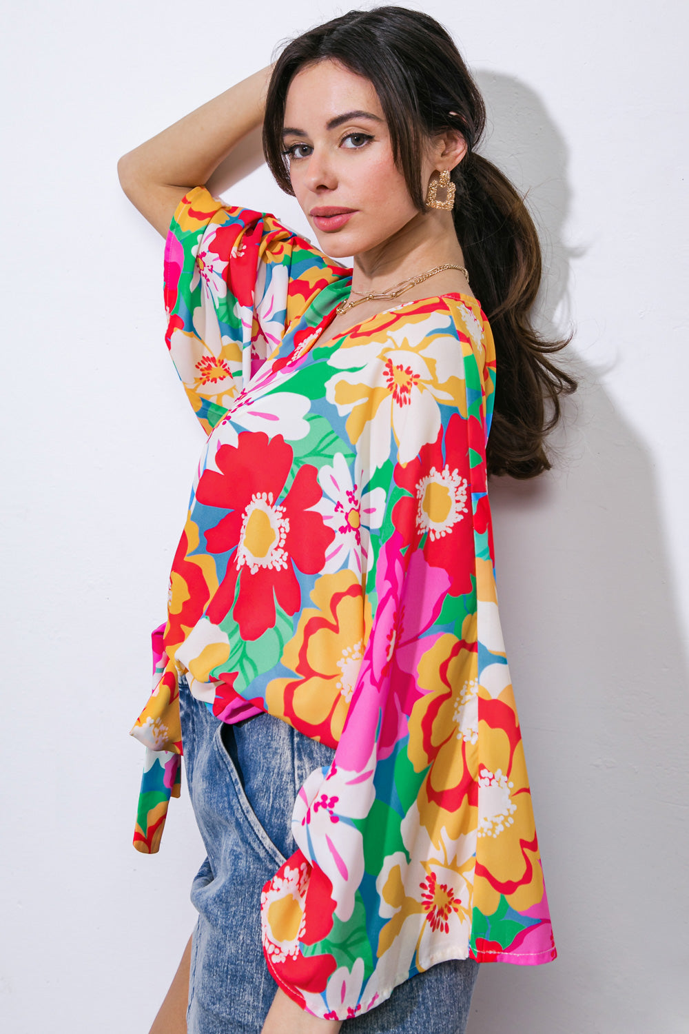 Garden Party Collection Woven Top