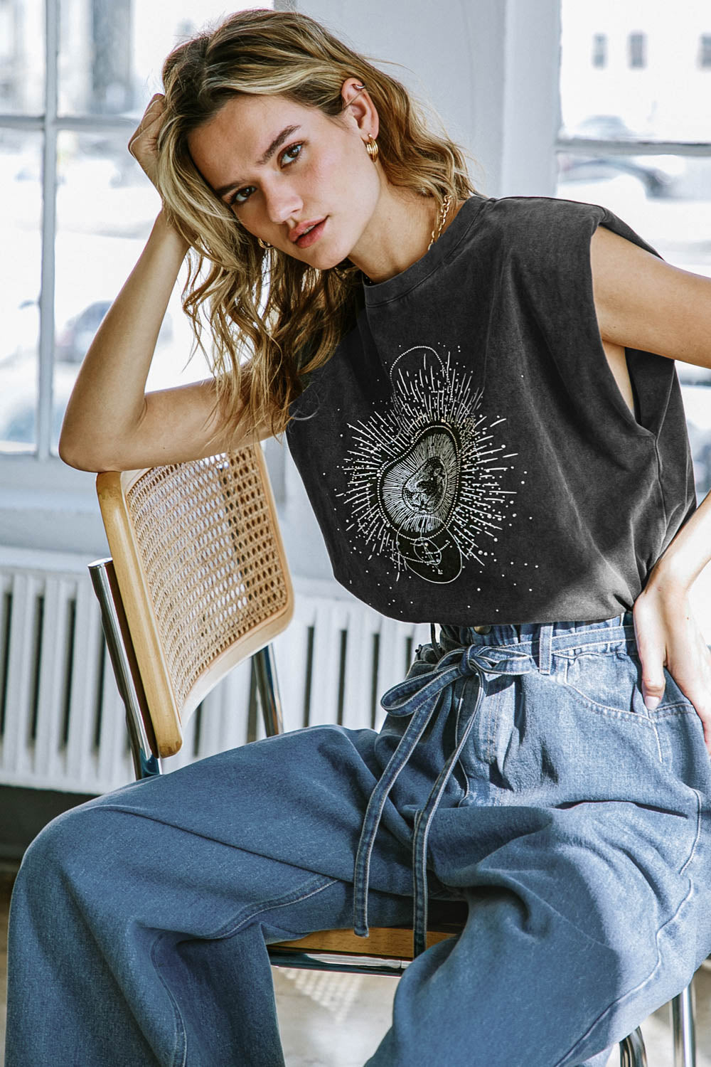 Golden Hour Glow Knit Top