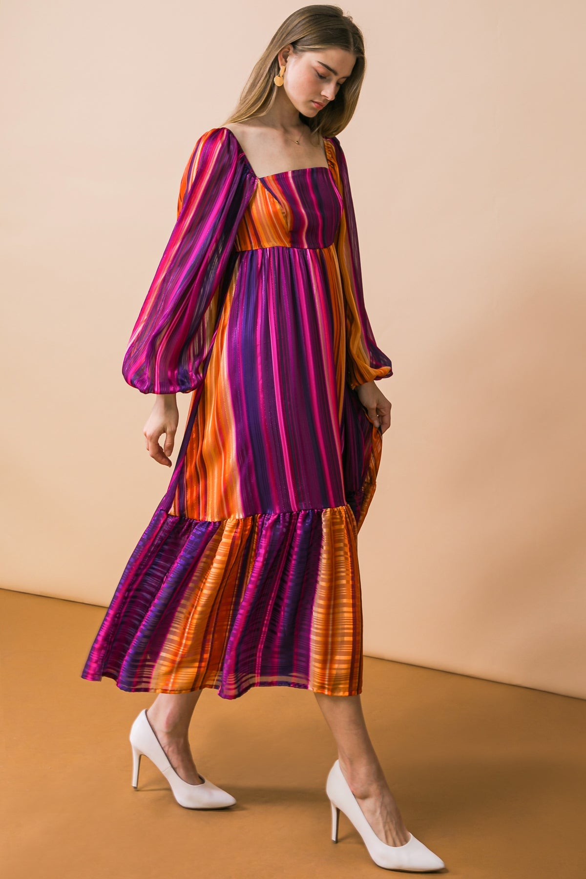 Everything You Needed Woven Midi Dress