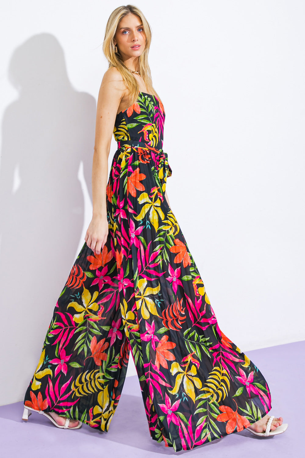 Blossoming With Joy Woven Jumpsuit