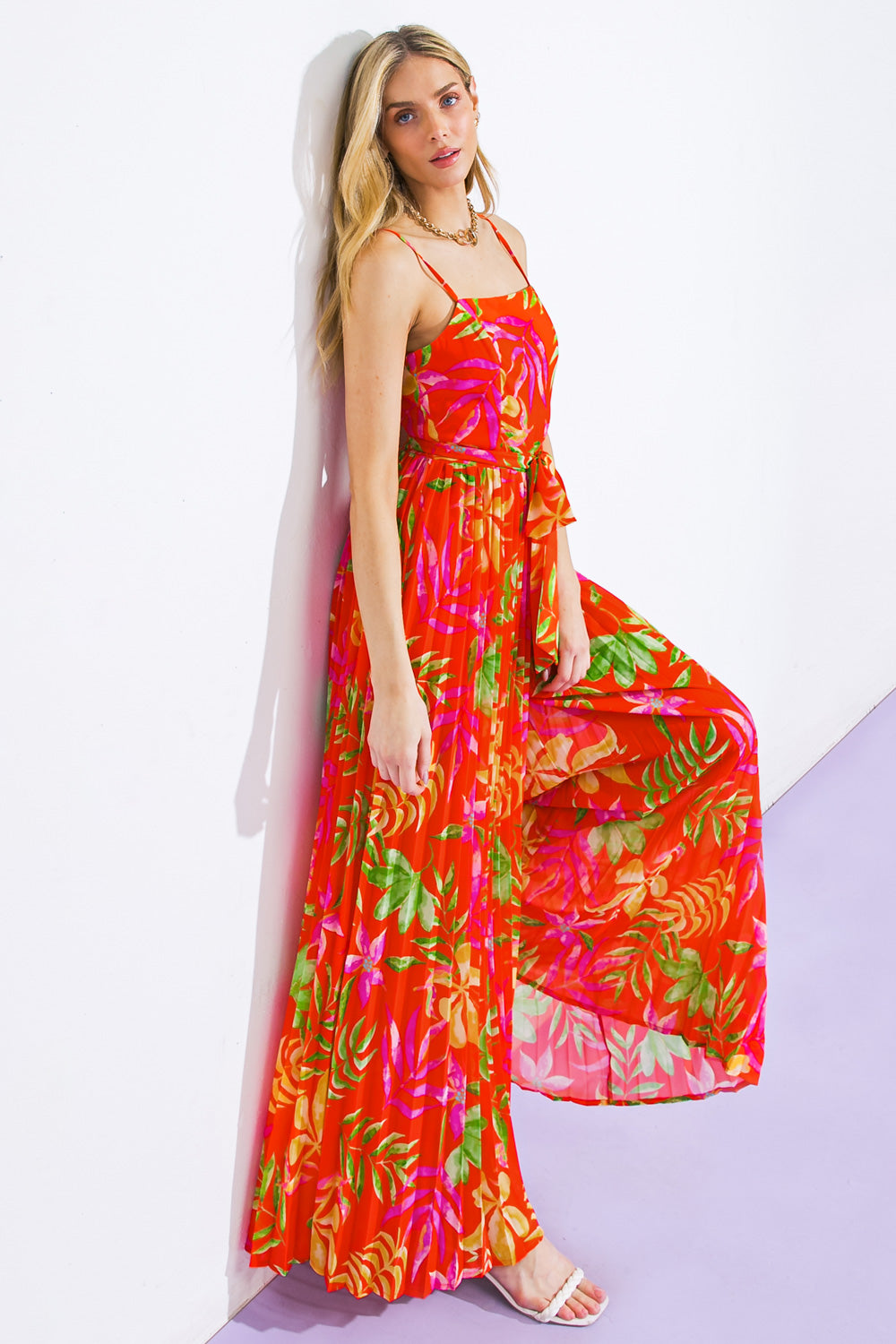 Blossoming With Joy Woven Jumpsuit