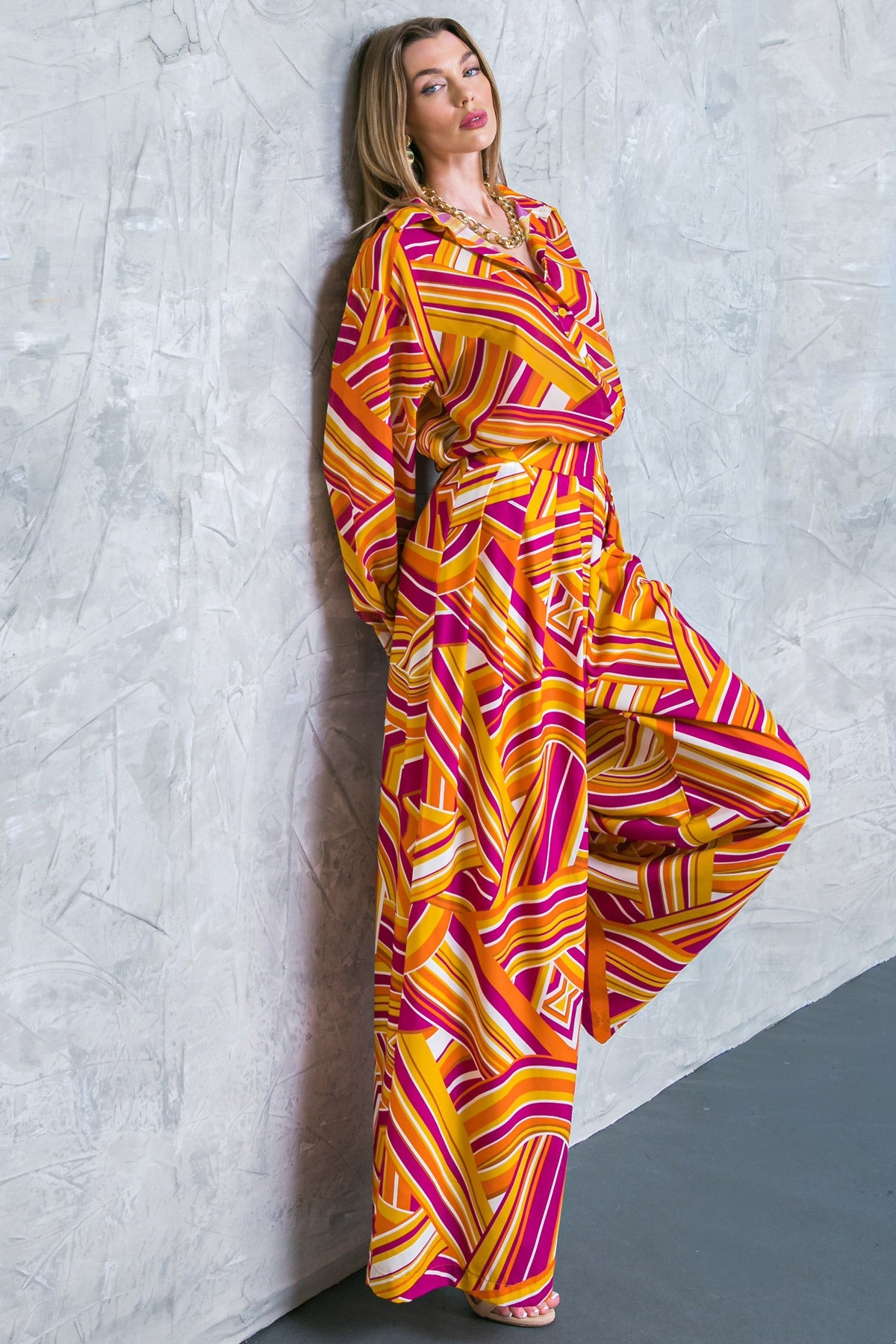 Lively Charm Wide Leg Pants