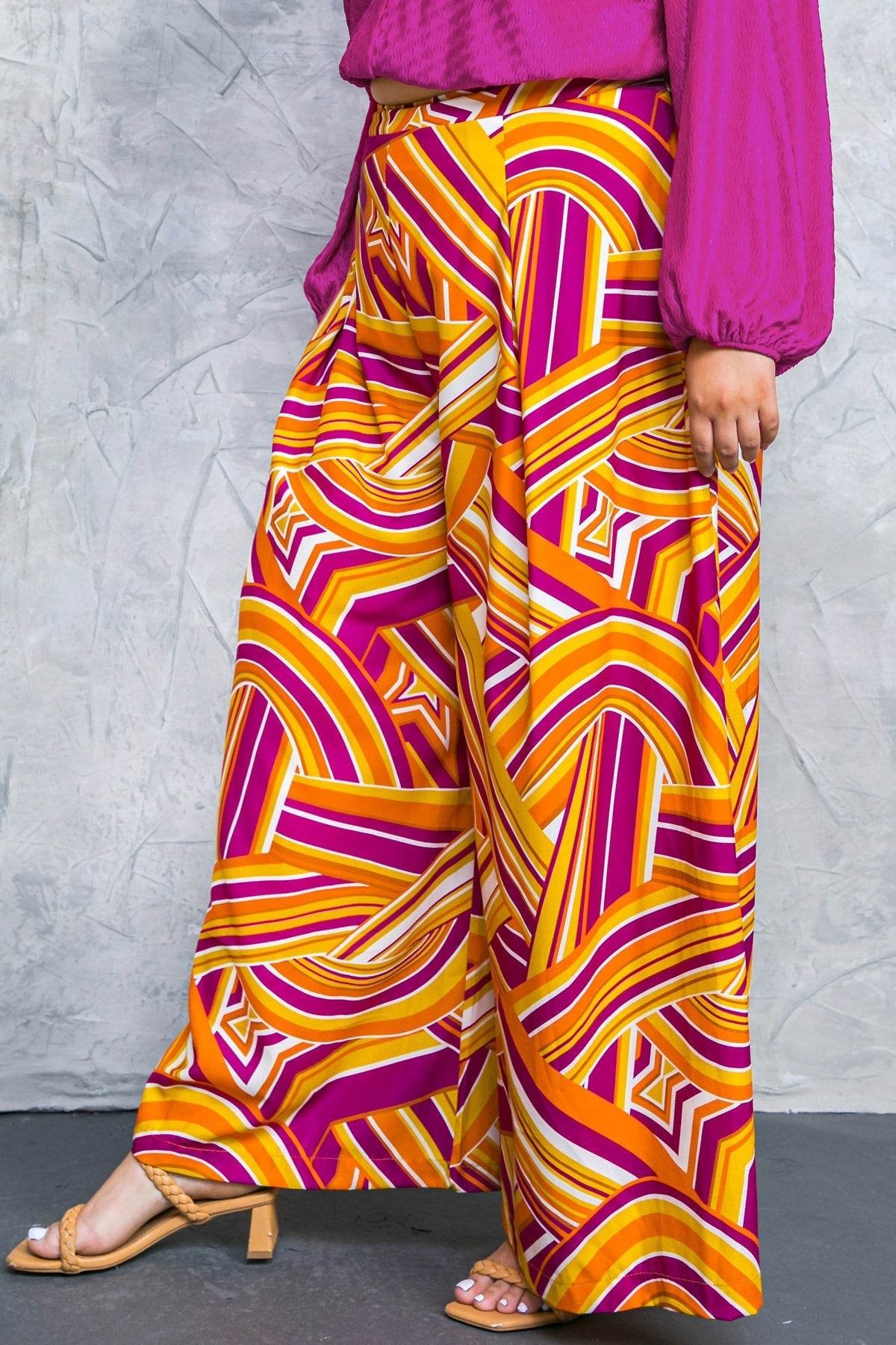 Lively Charm Wide Leg Pants