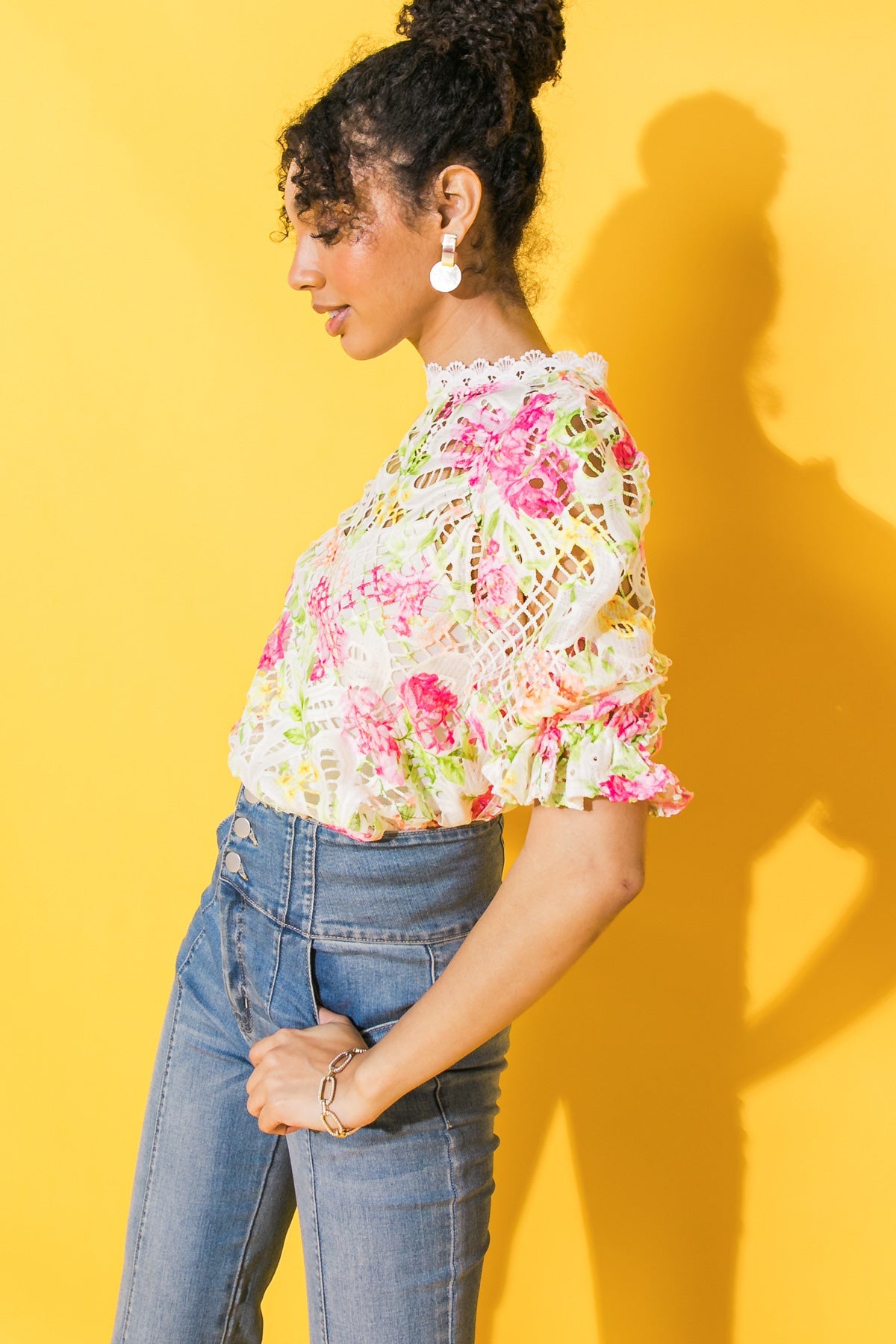 Rustic Charm Dreams Woven Top