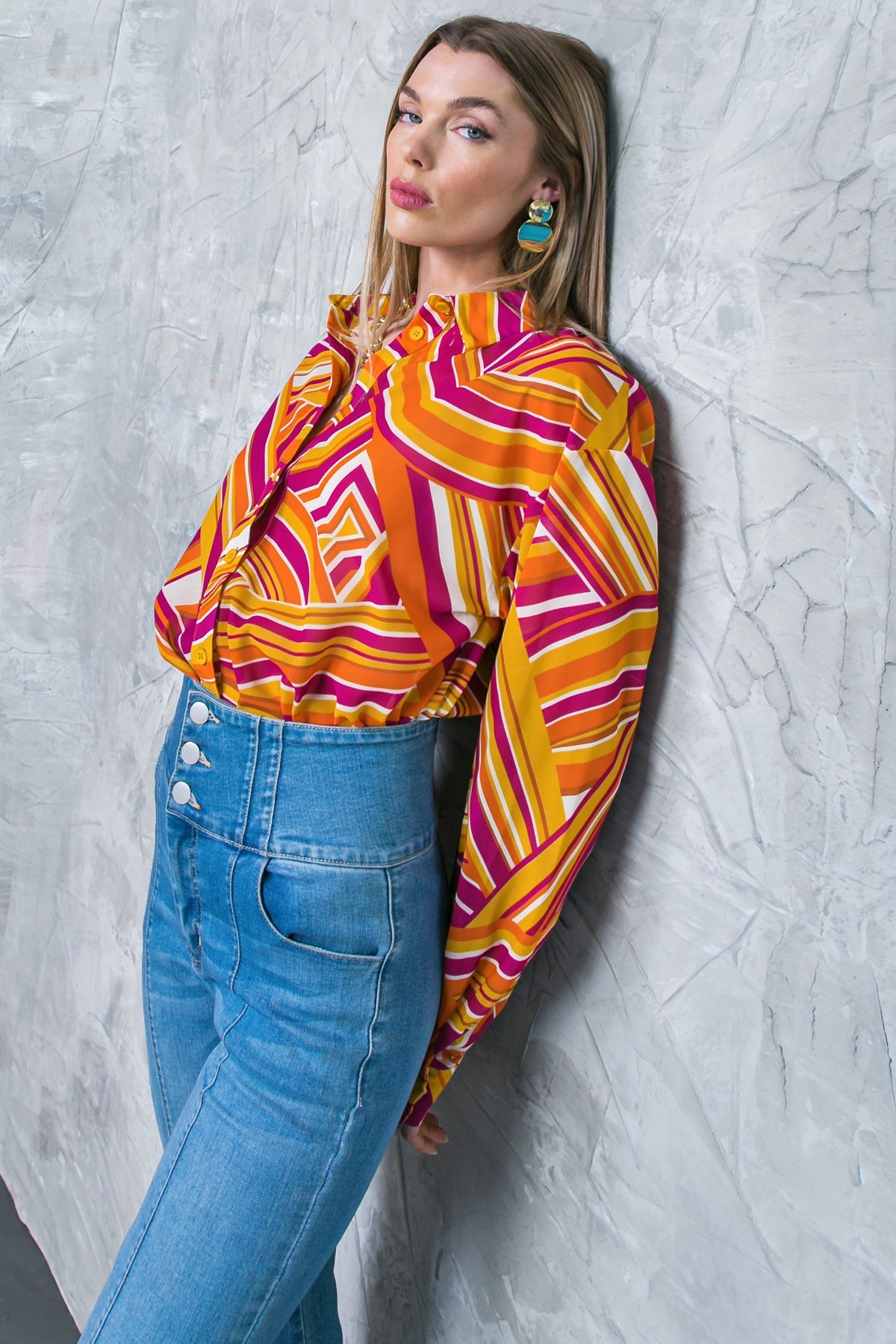 Lively Charm Woven Top