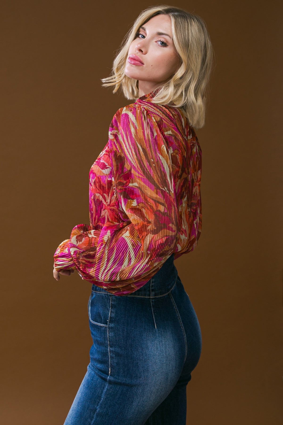 Crushing on You Woven Top