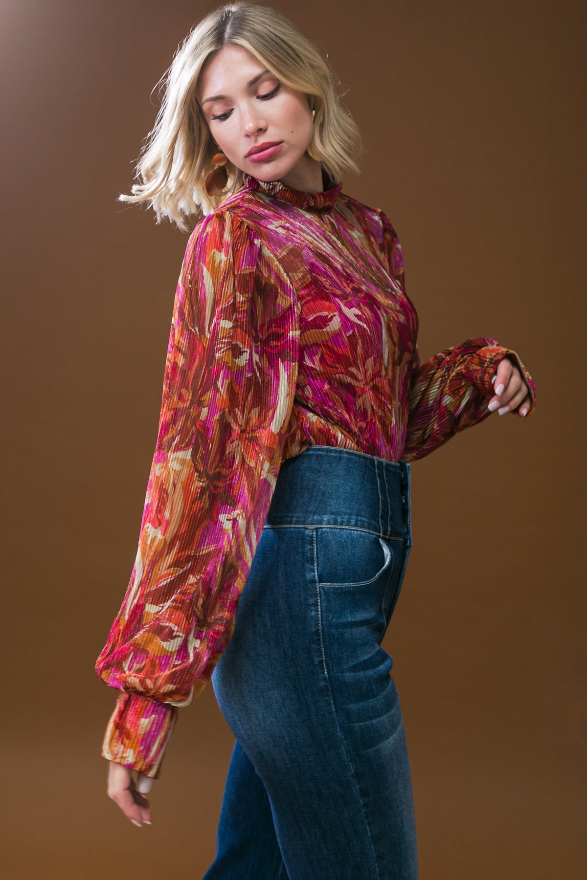 Crushing on You Woven Top