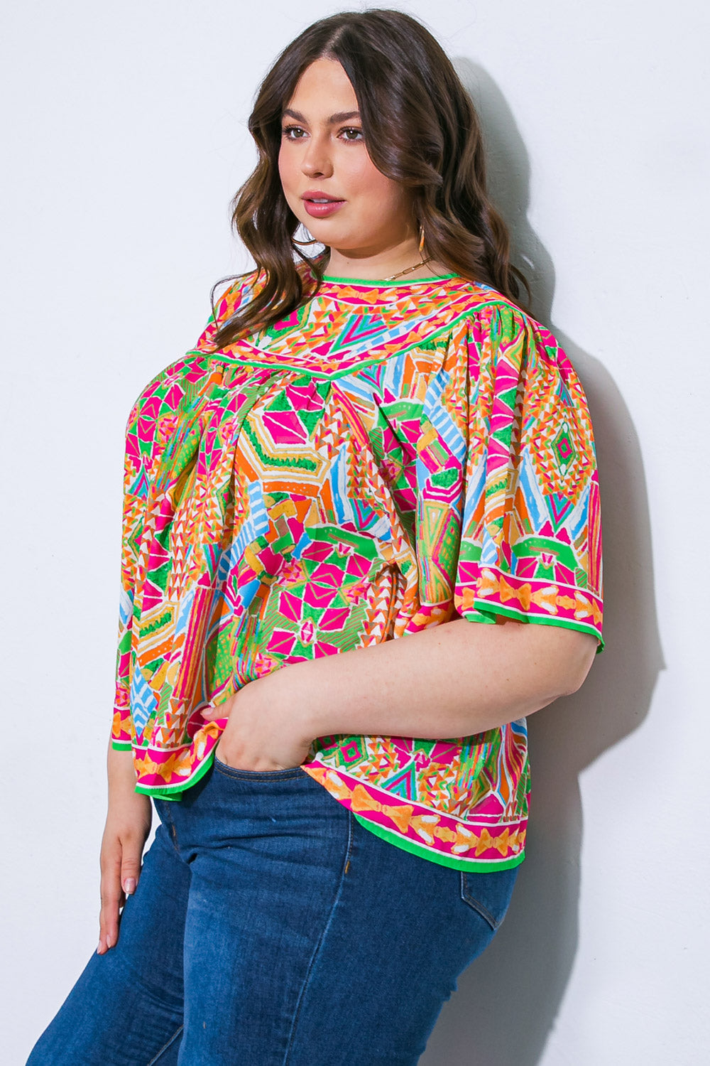 Sage Wisdom Dreams Woven Top