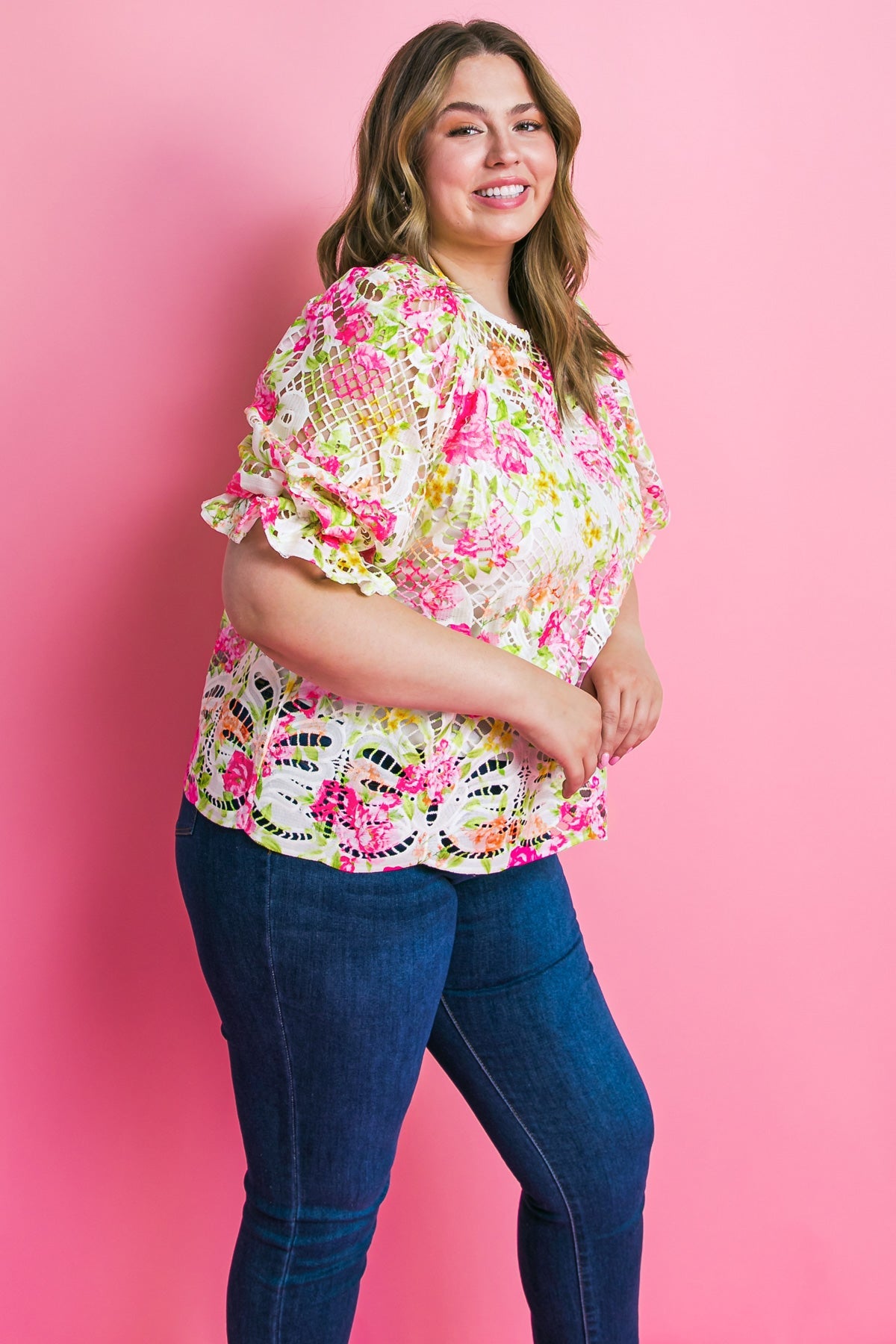 Rustic Charm Dreams Woven Top