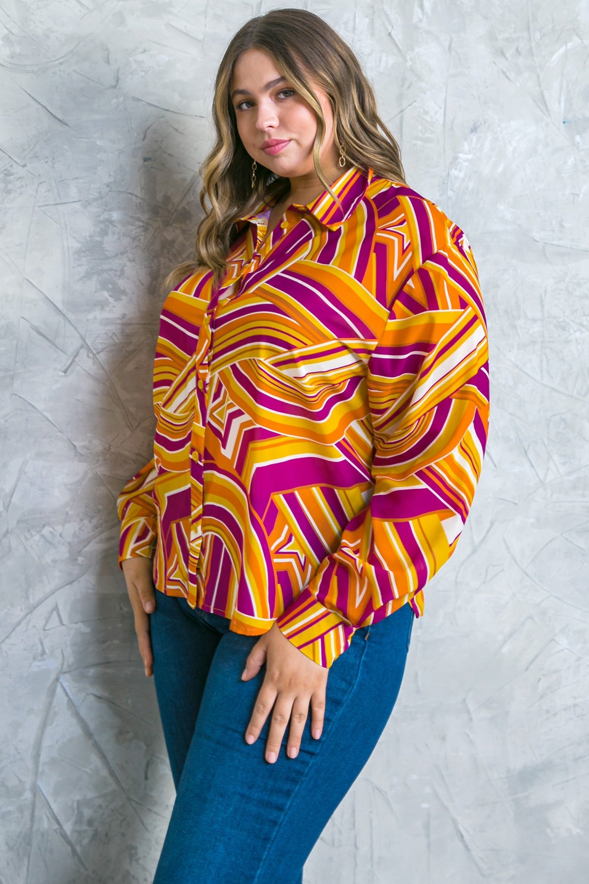 Lively Charm Woven Top