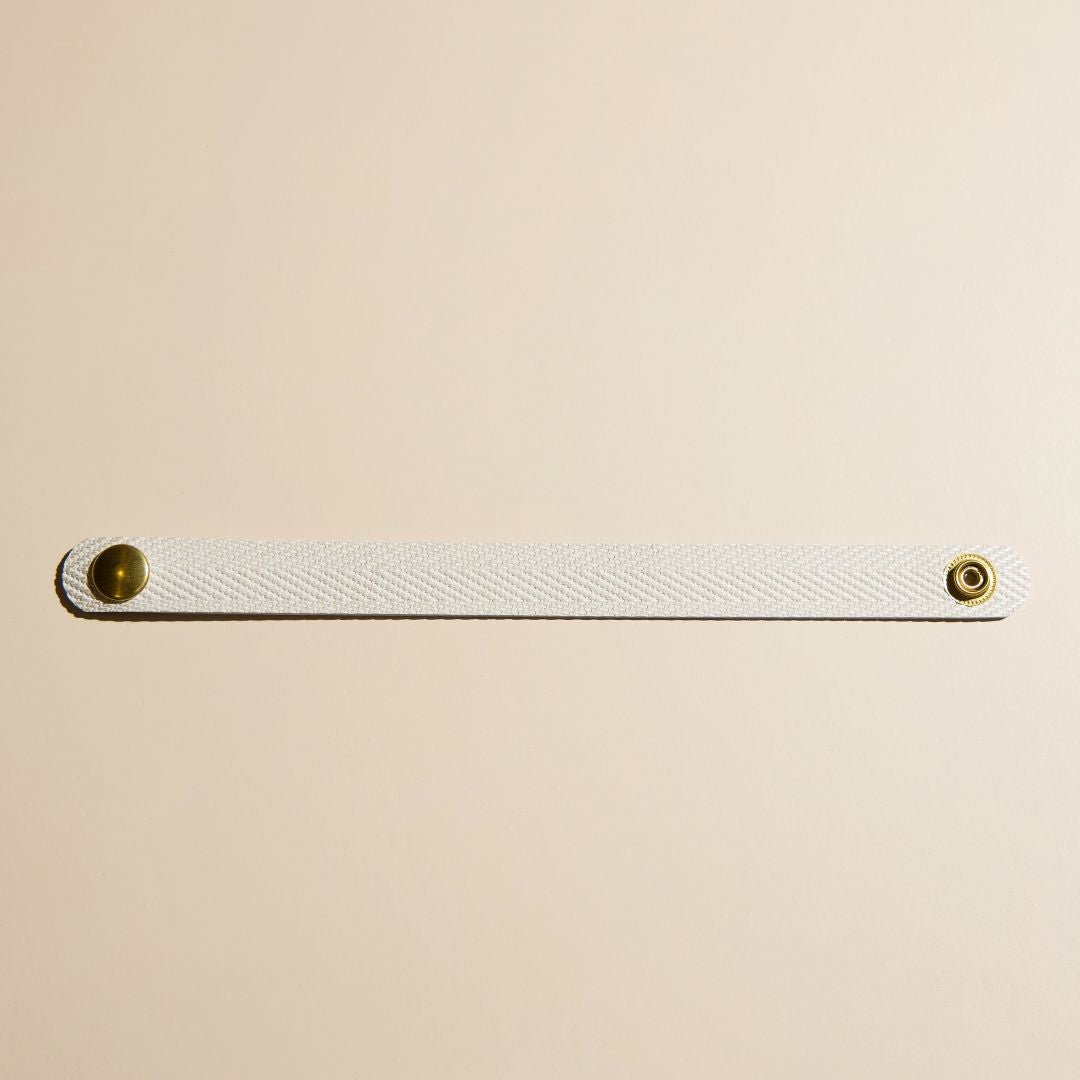 Soft Pearl Thin Leather Cuff Bracelet