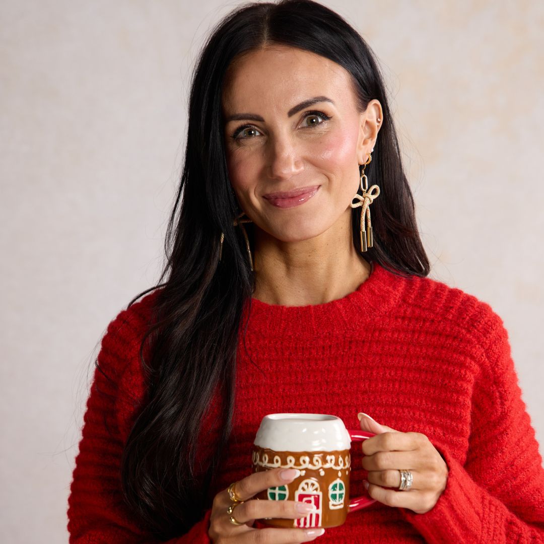 Sugar Cookie Simone Cord Earrings