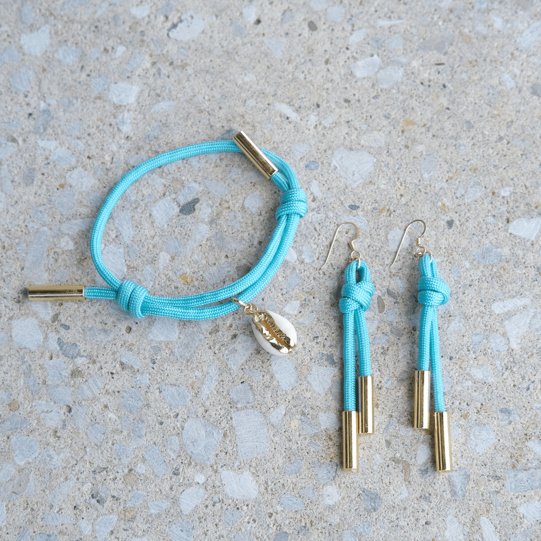 Turquoise Cord Bracelet