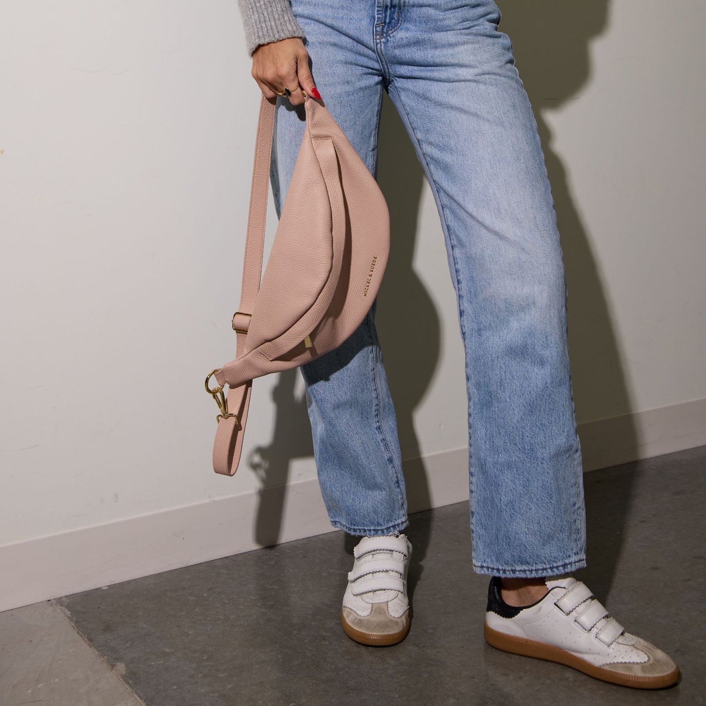 Verona Belt Bag in Blush