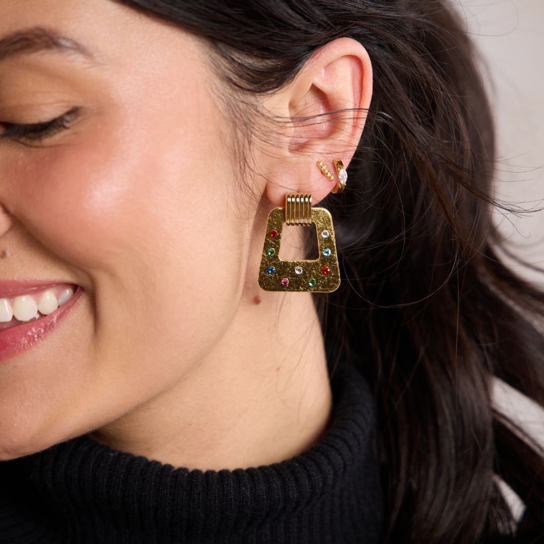 Vintage Gold Jeweled Avery